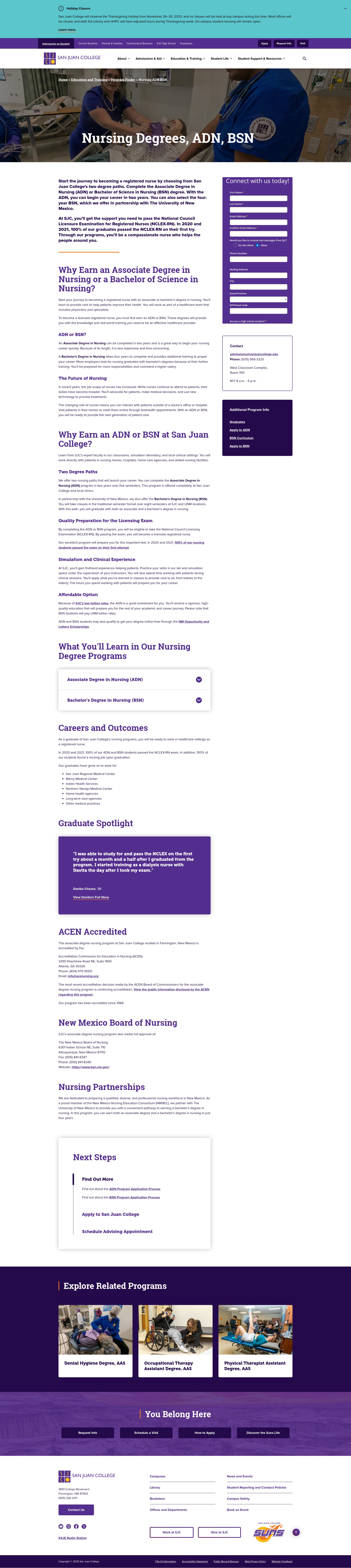 Landing Page
