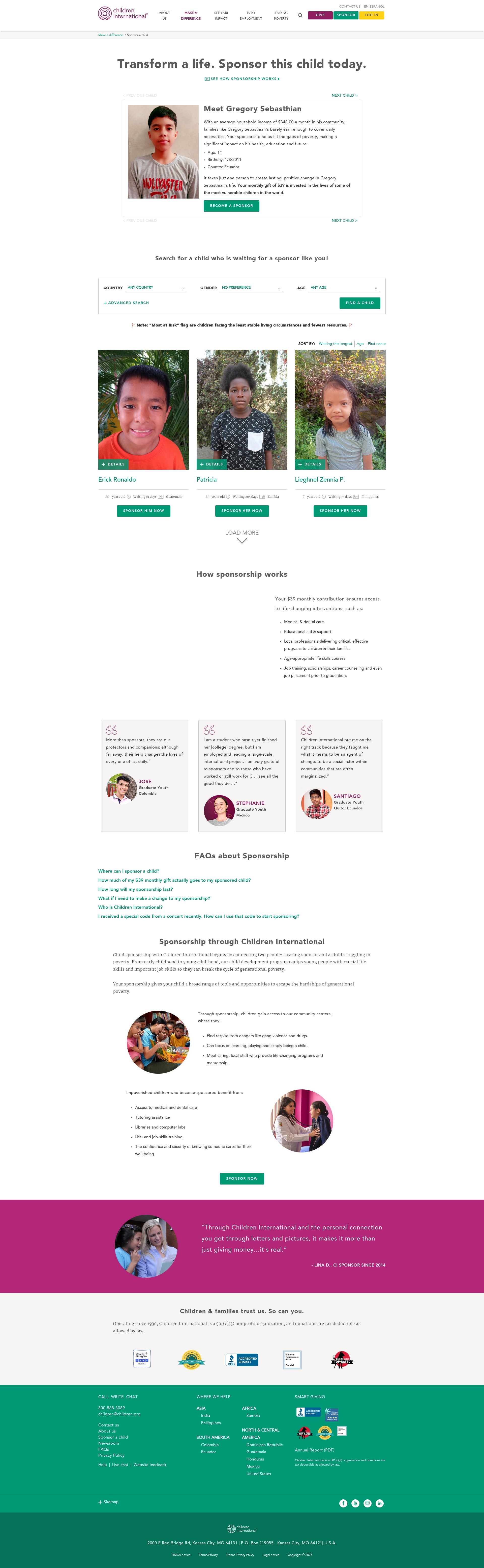 Landing Page