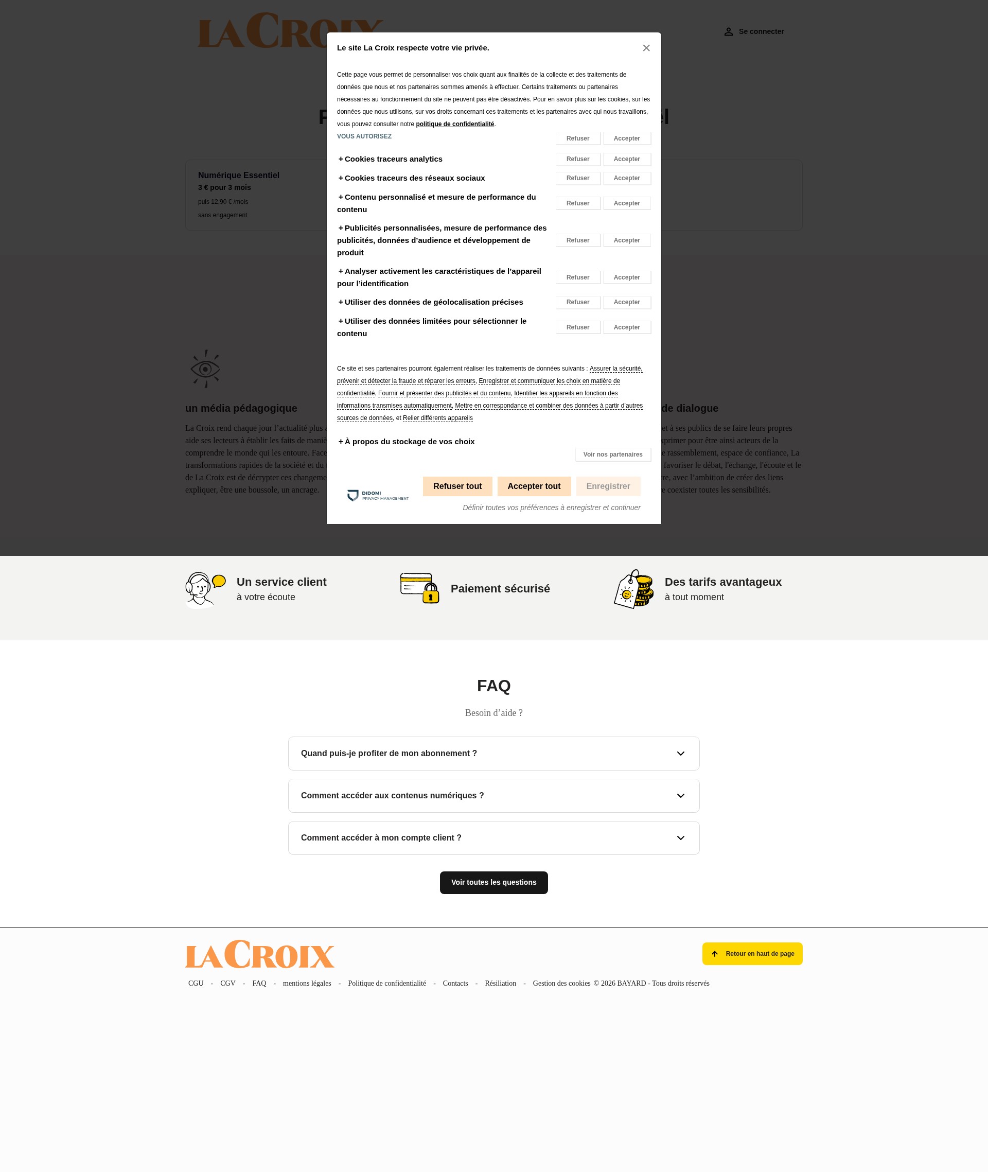 Landing Page