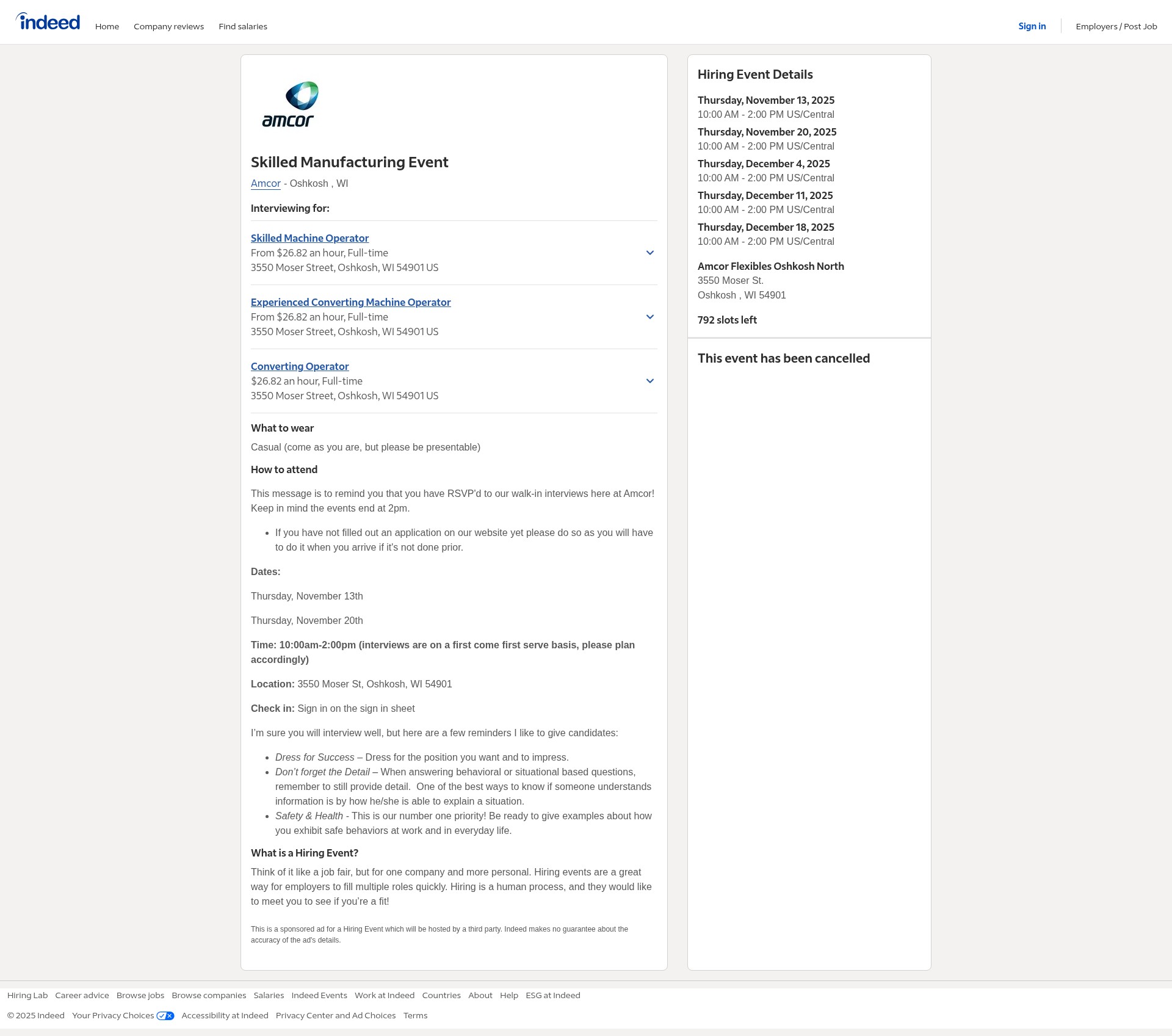 Landing Page