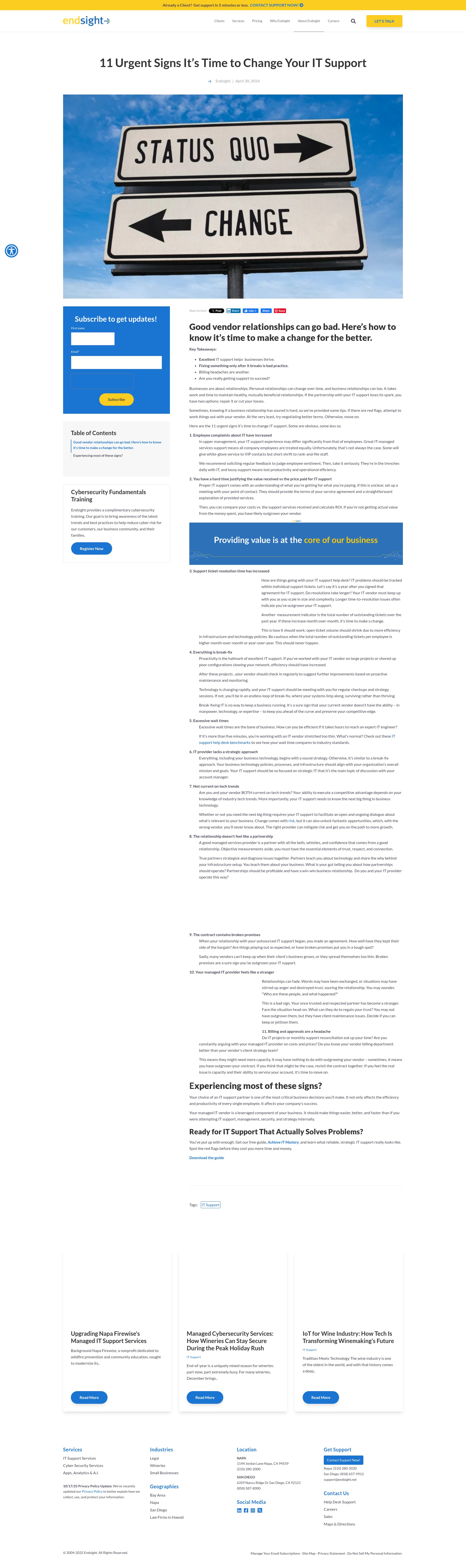 Landing Page
