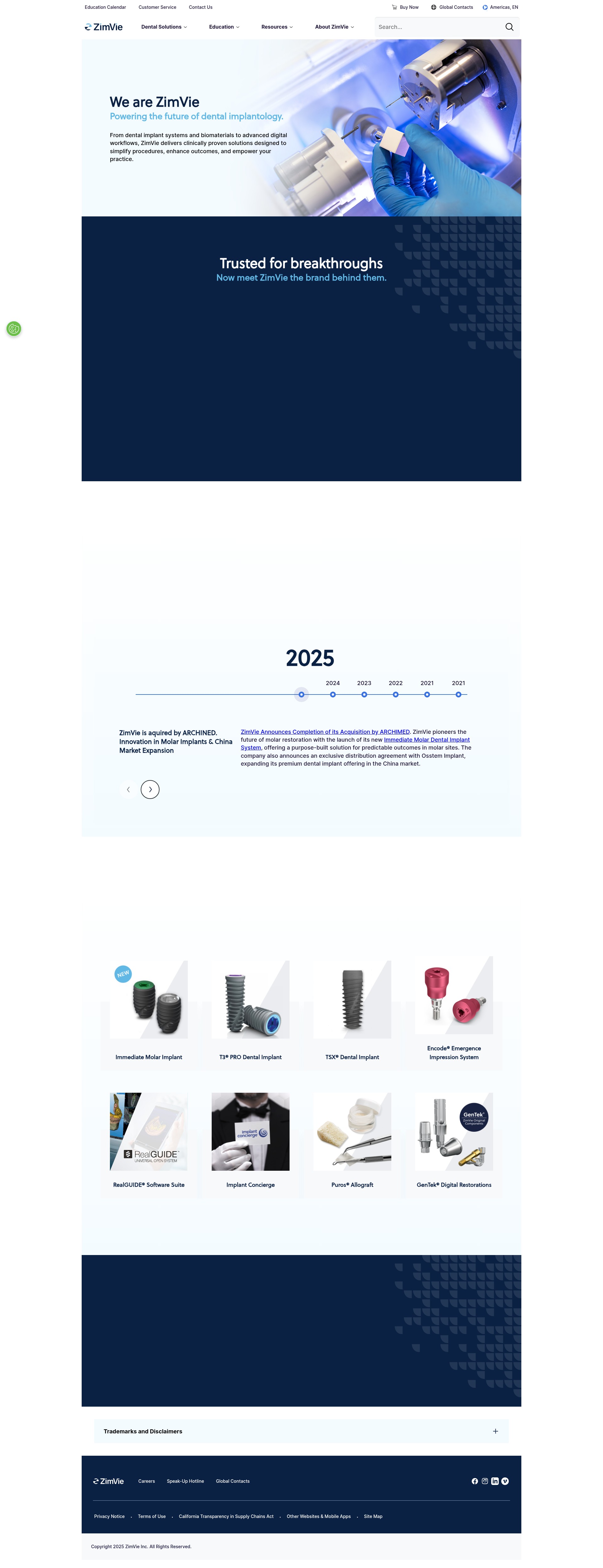 Landing Page