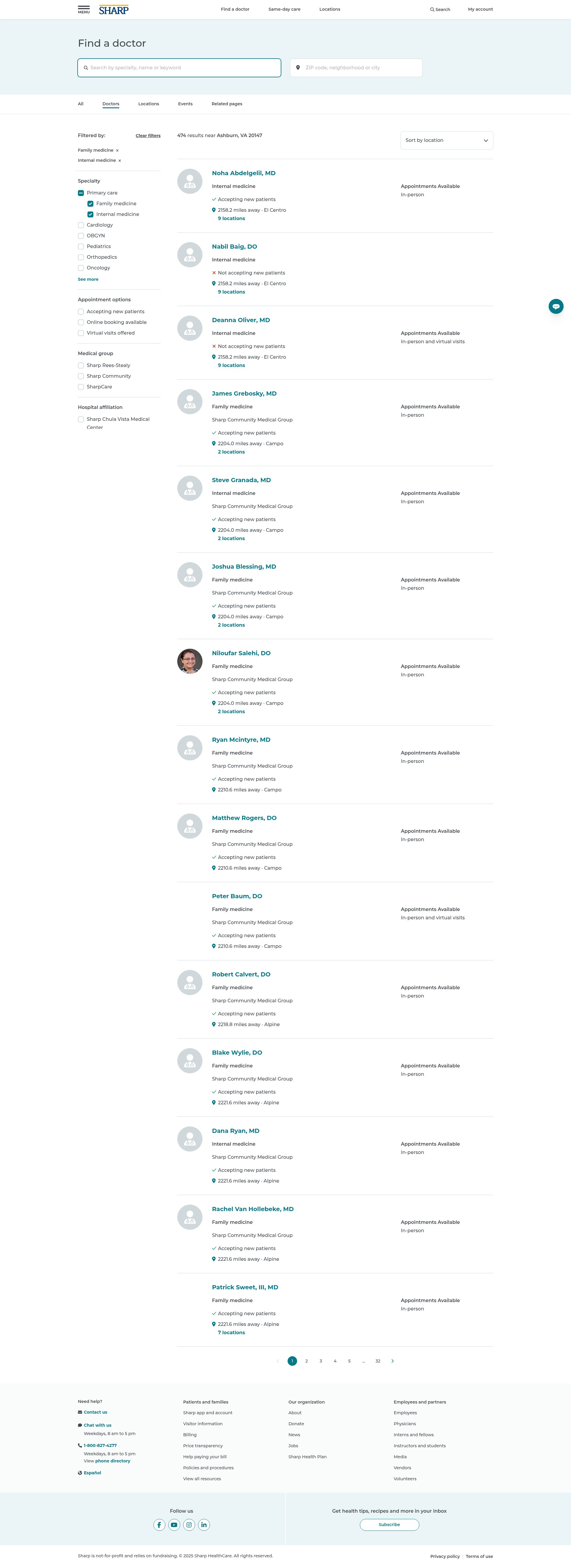 Landing Page