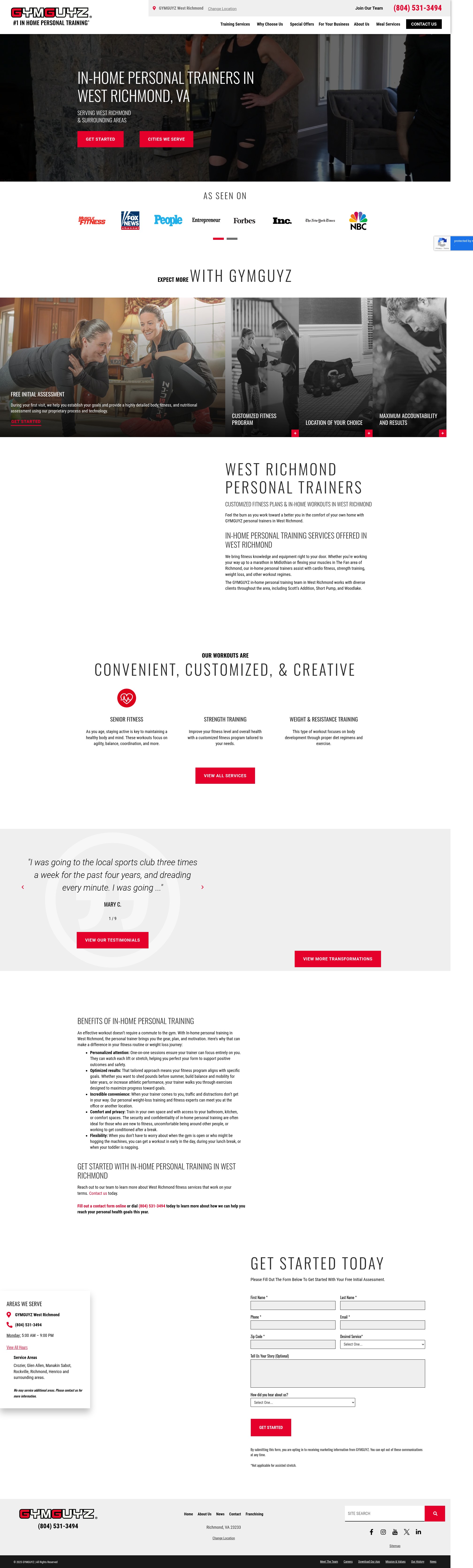 Landing Page