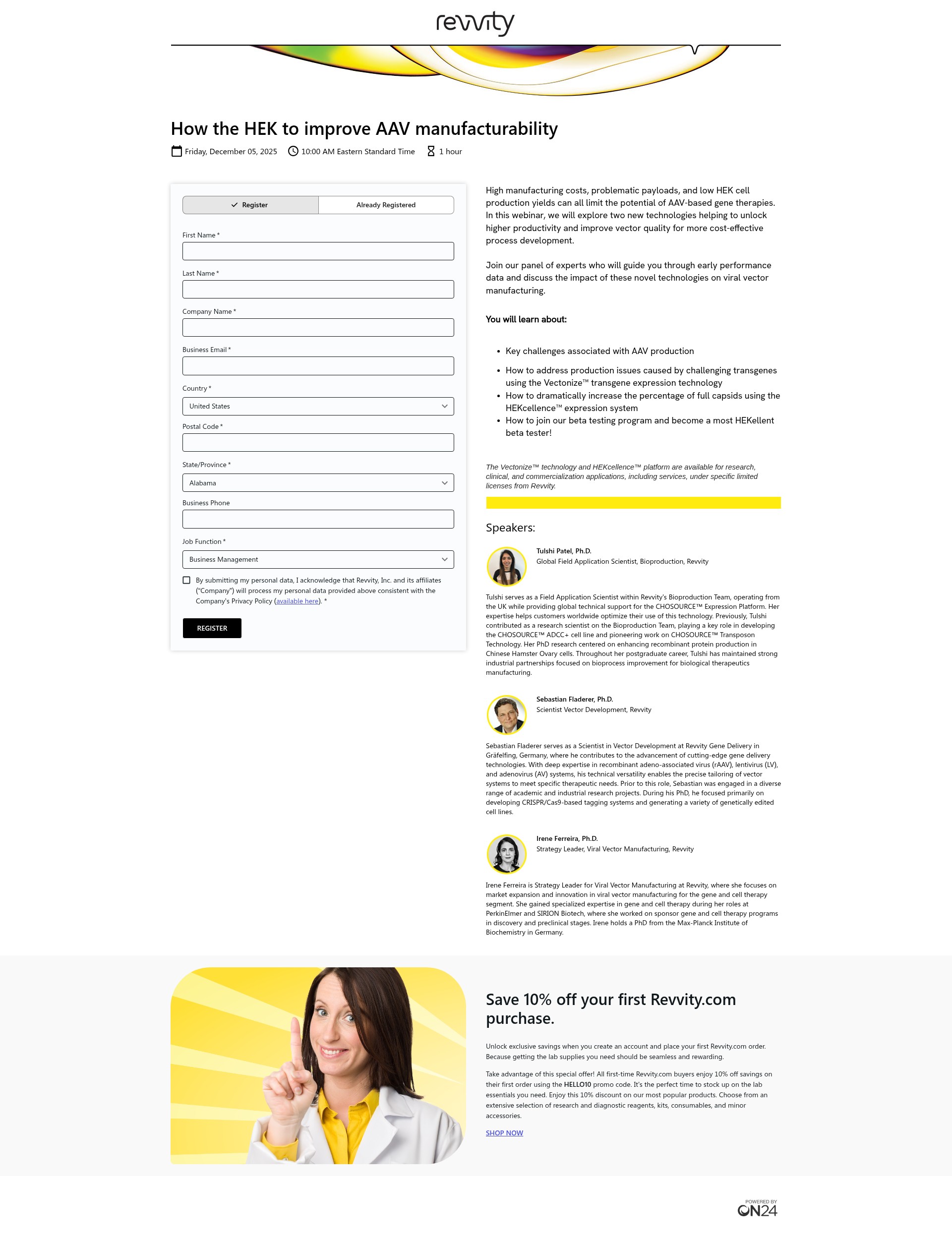 Landing Page