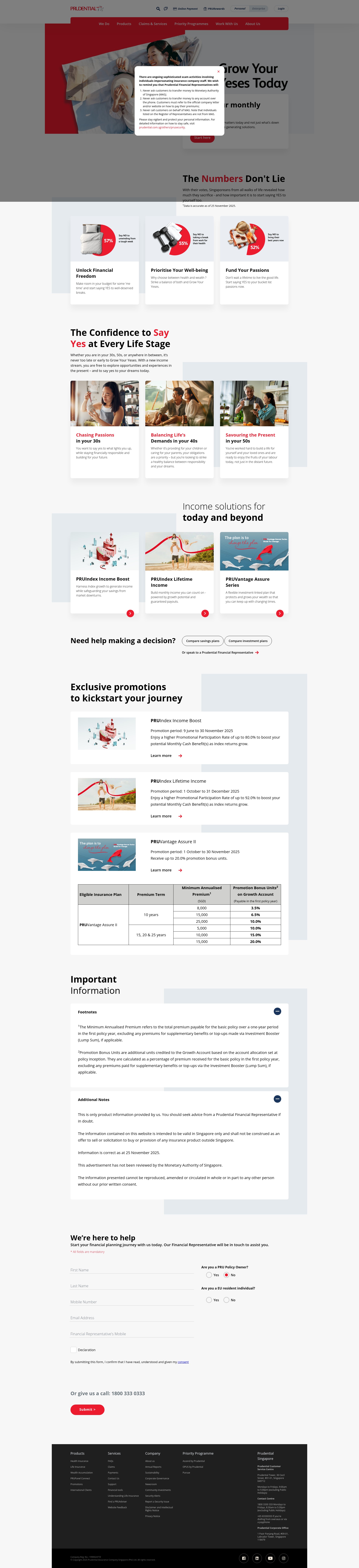 Landing Page