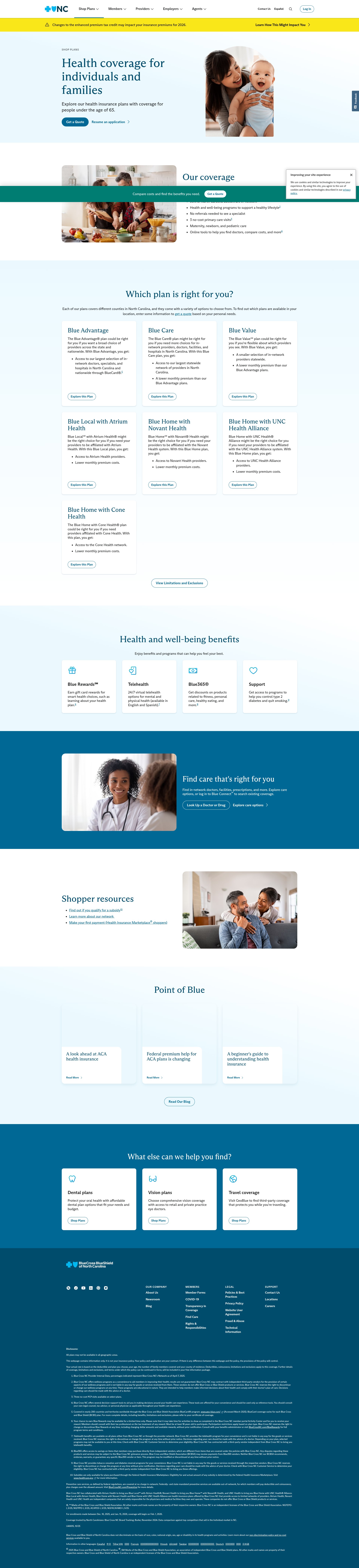 Landing Page