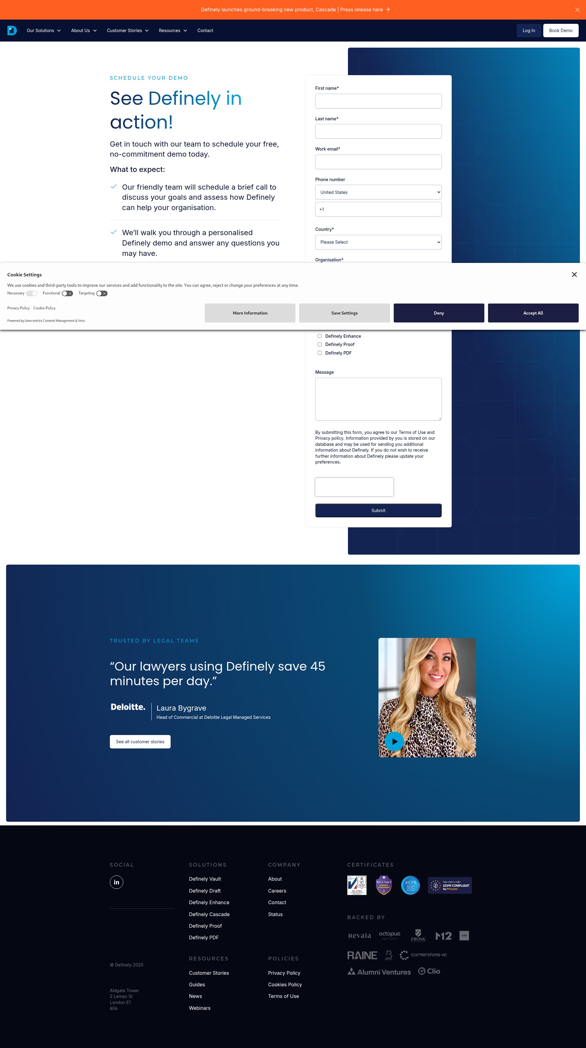 Landing Page