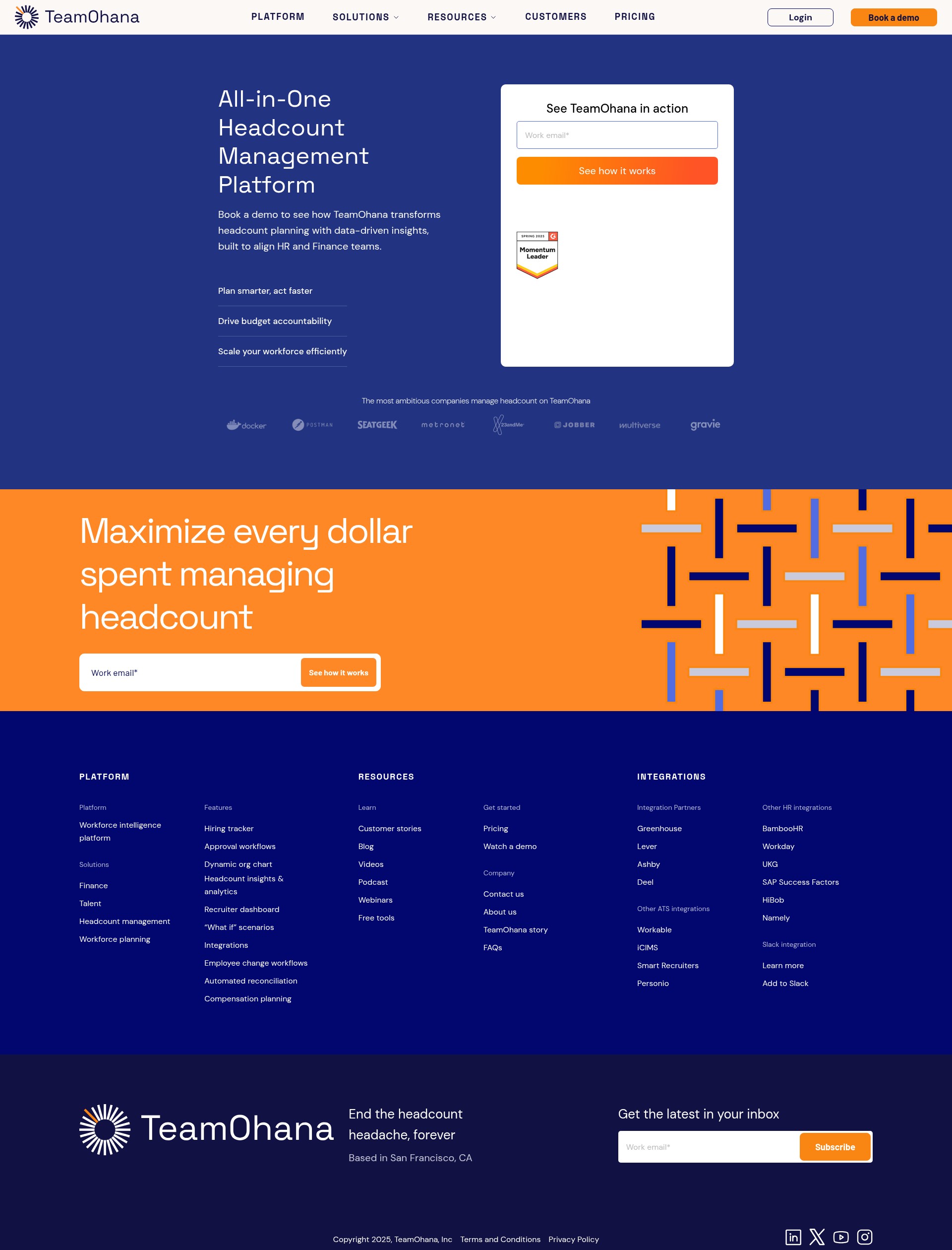 Landing Page