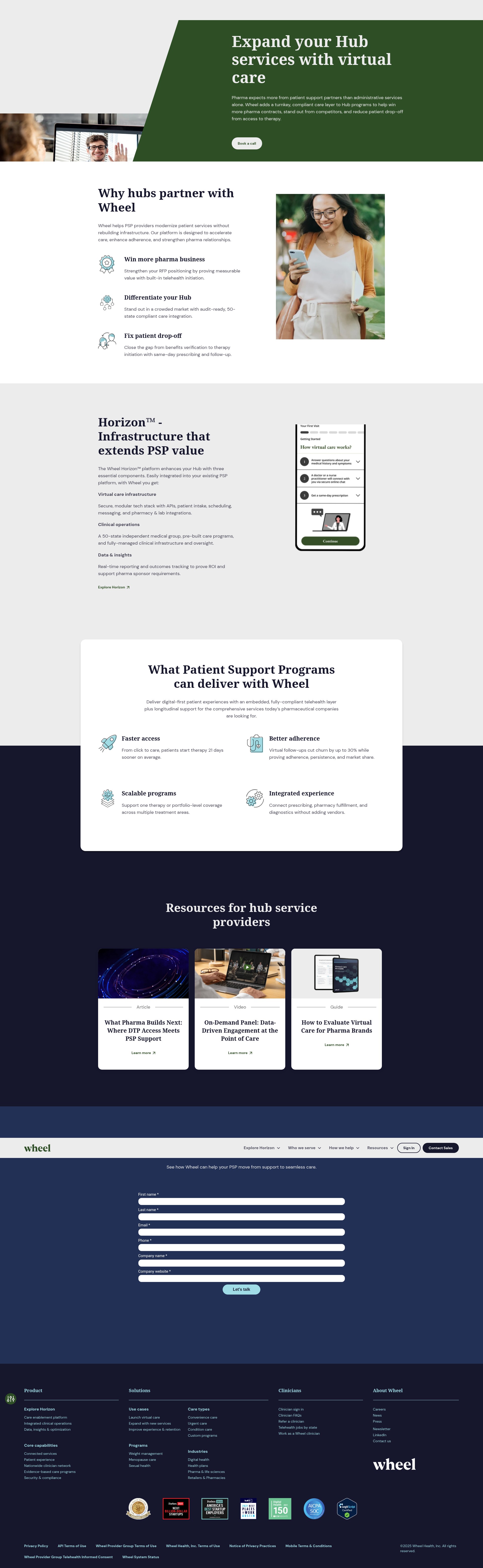 Landing Page