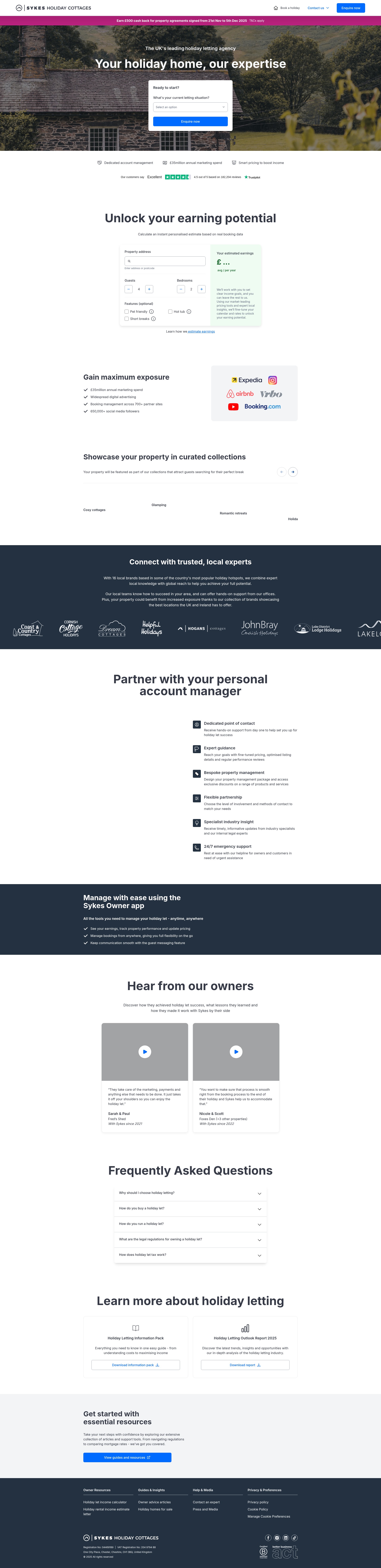 Landing Page
