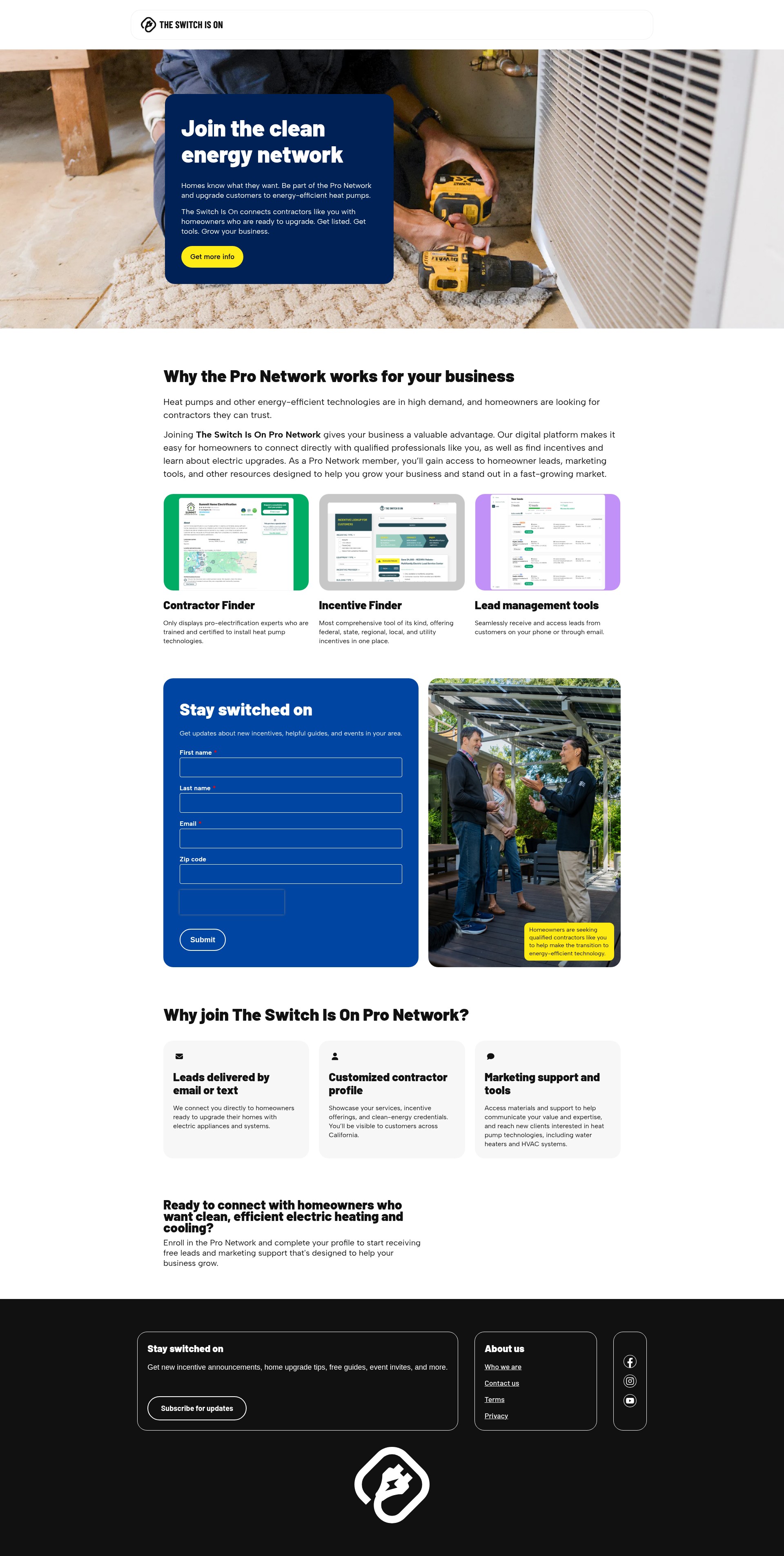 Landing Page