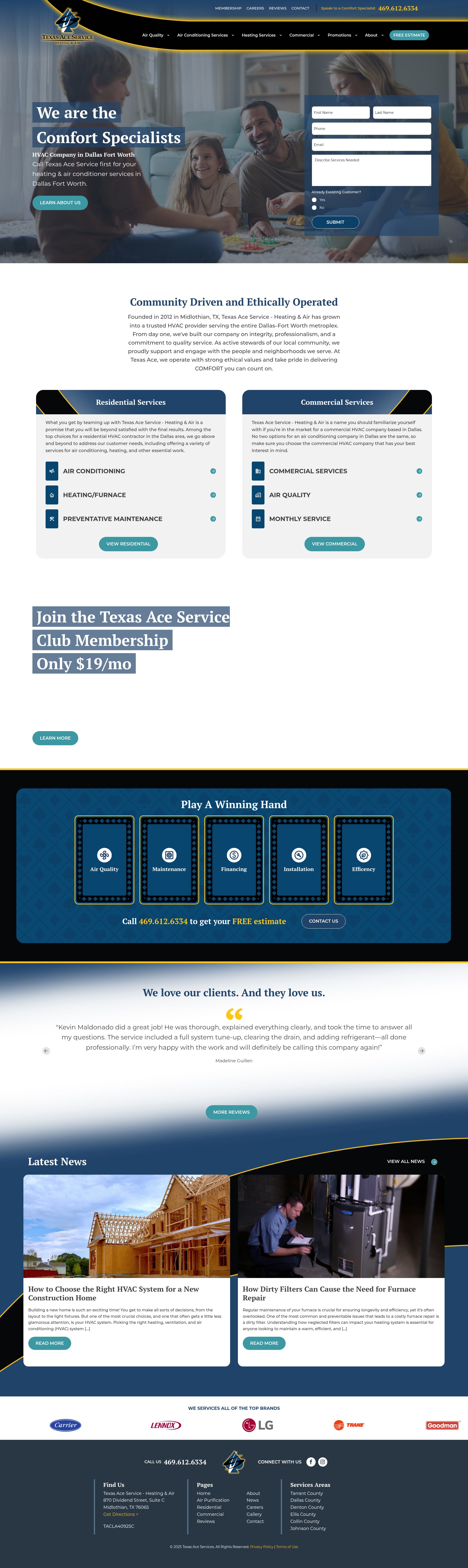 Landing Page