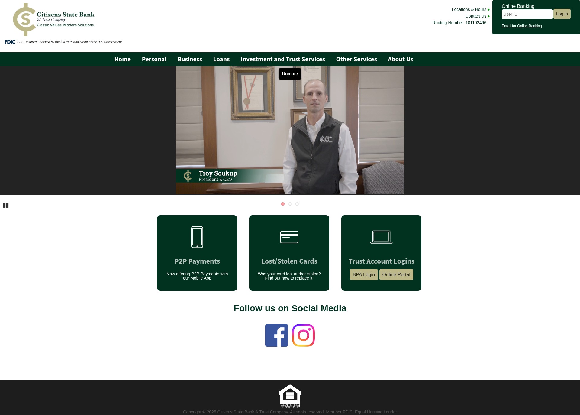 Landing Page