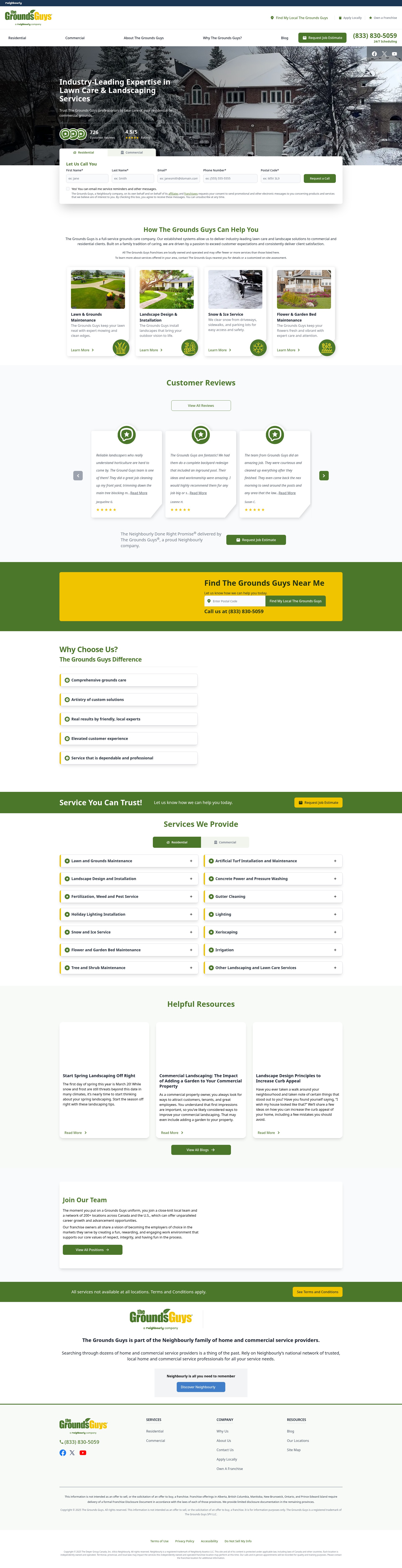 Landing Page