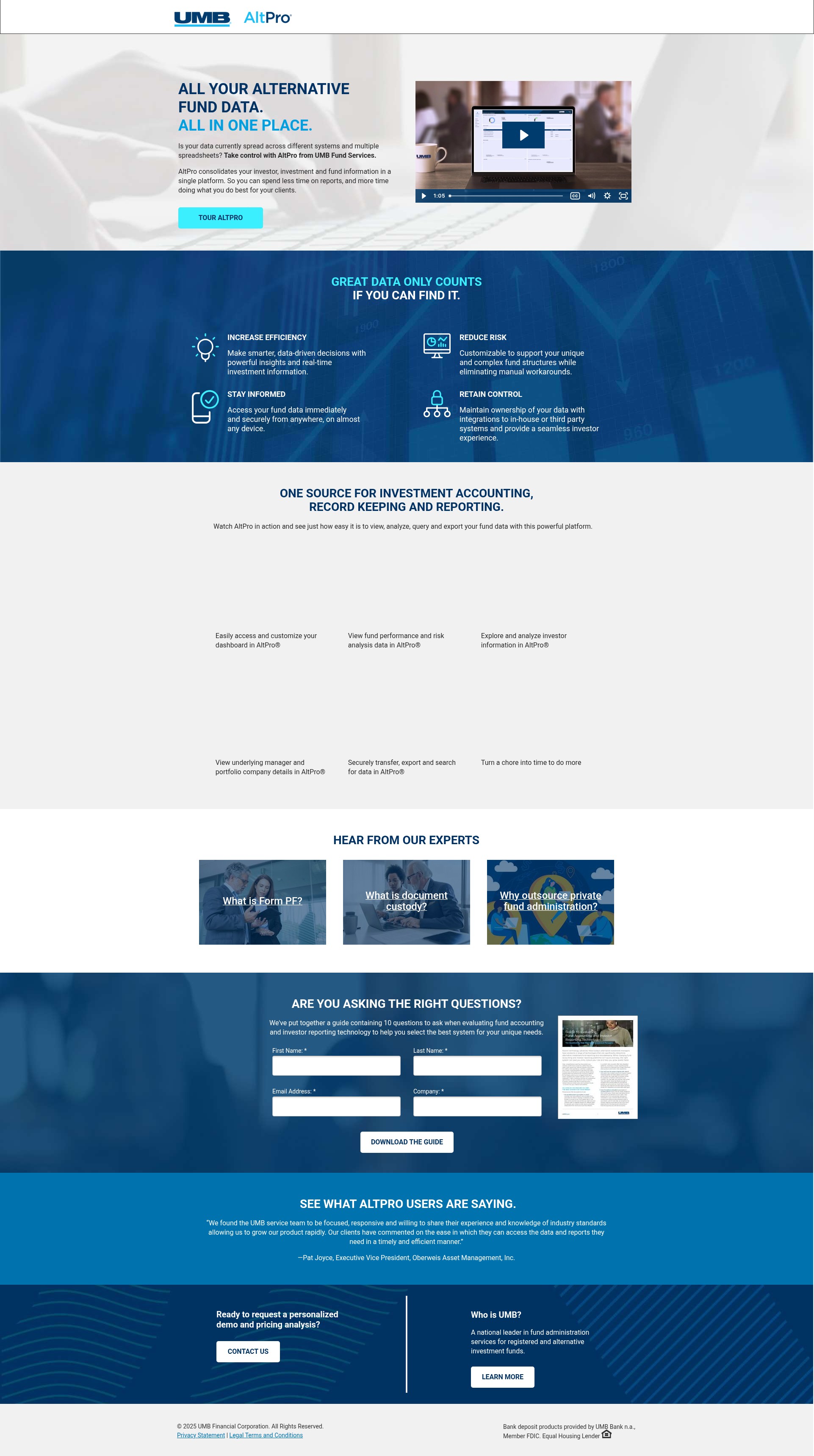 Landing Page