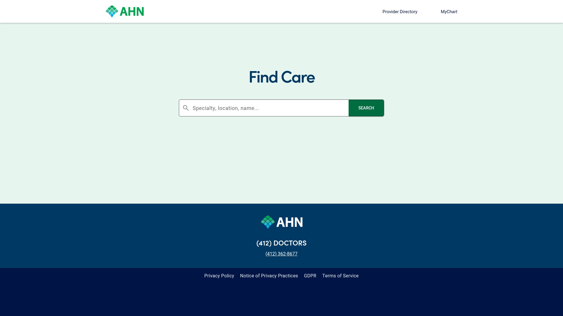 Landing Page