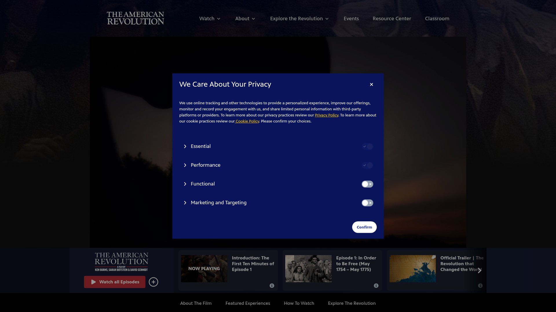 Landing Page