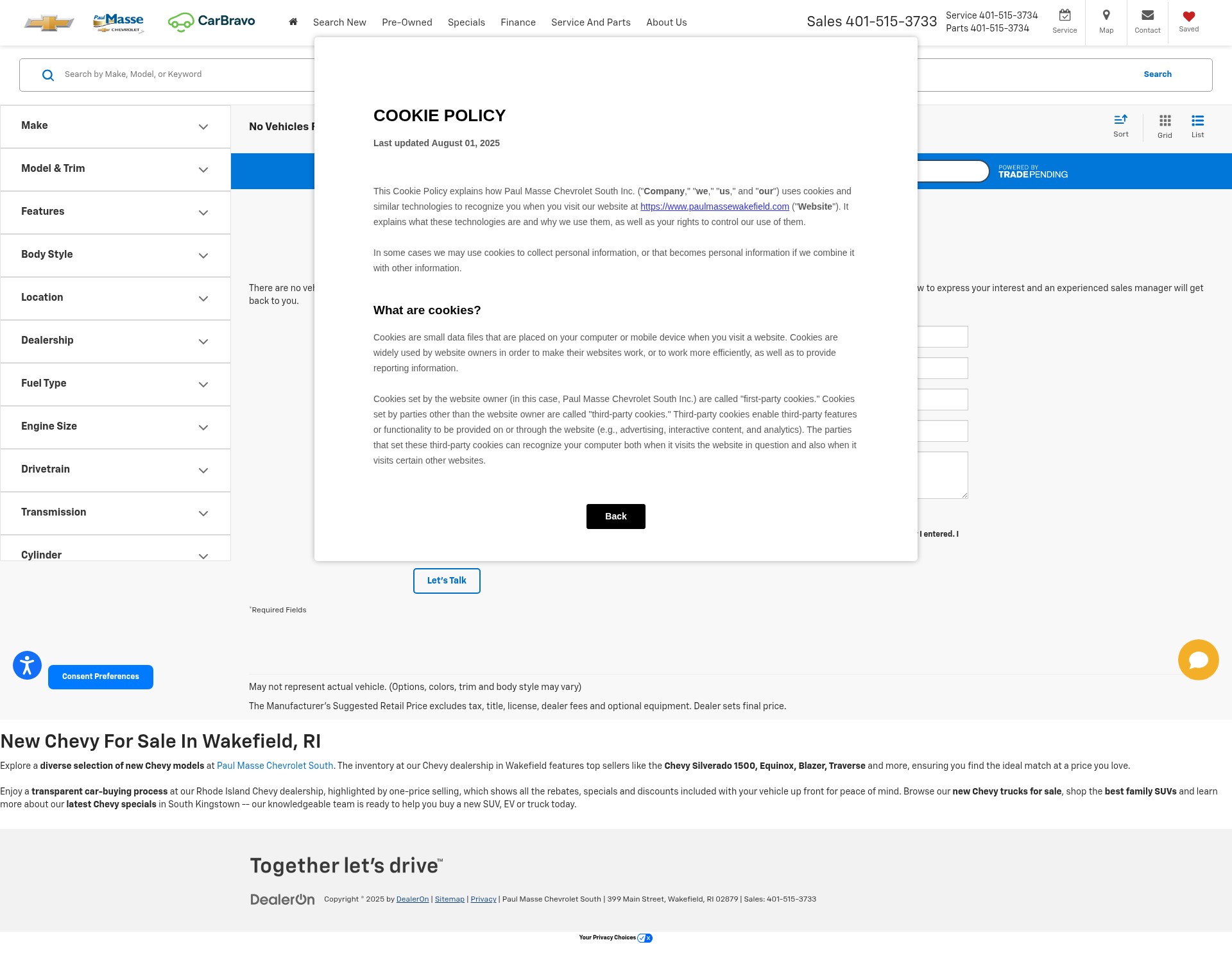 Landing Page