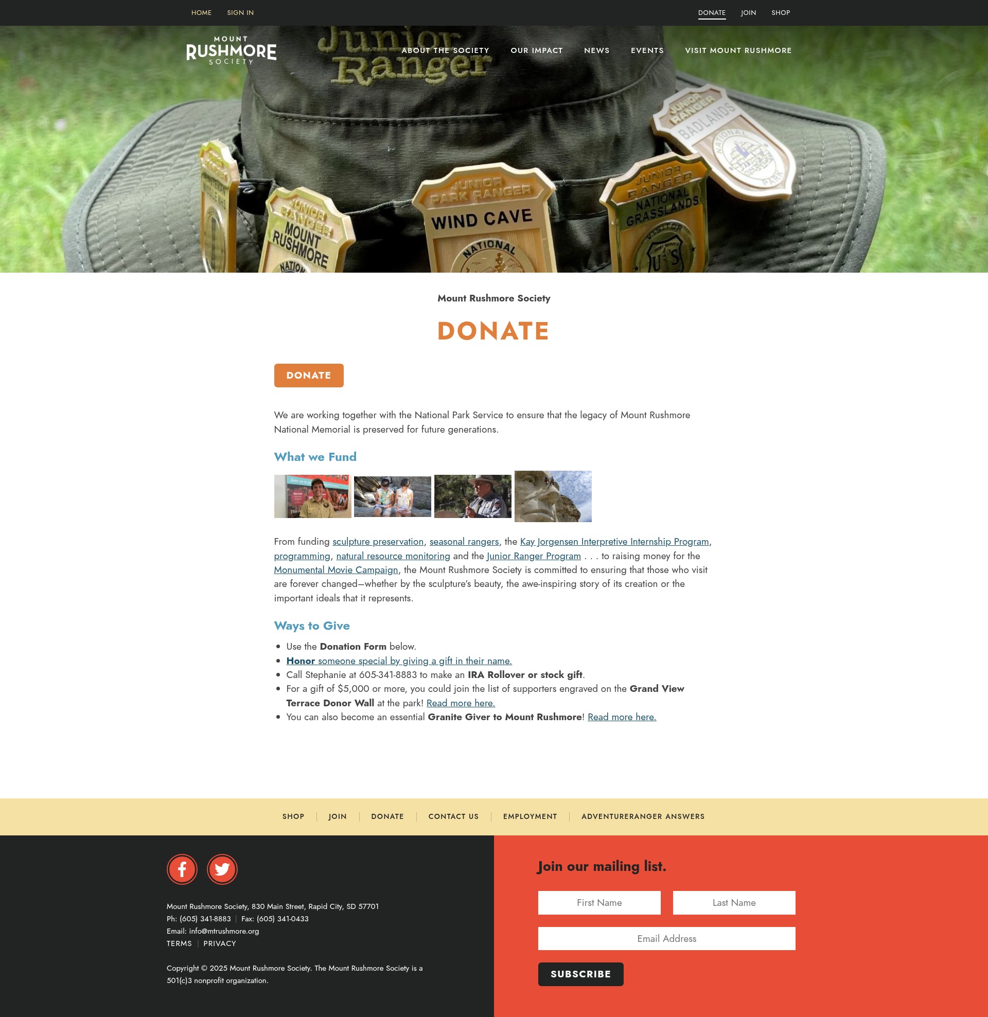 Landing Page