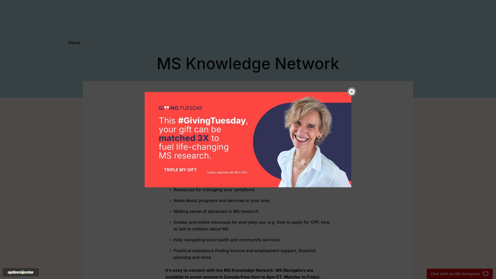 Landing Page