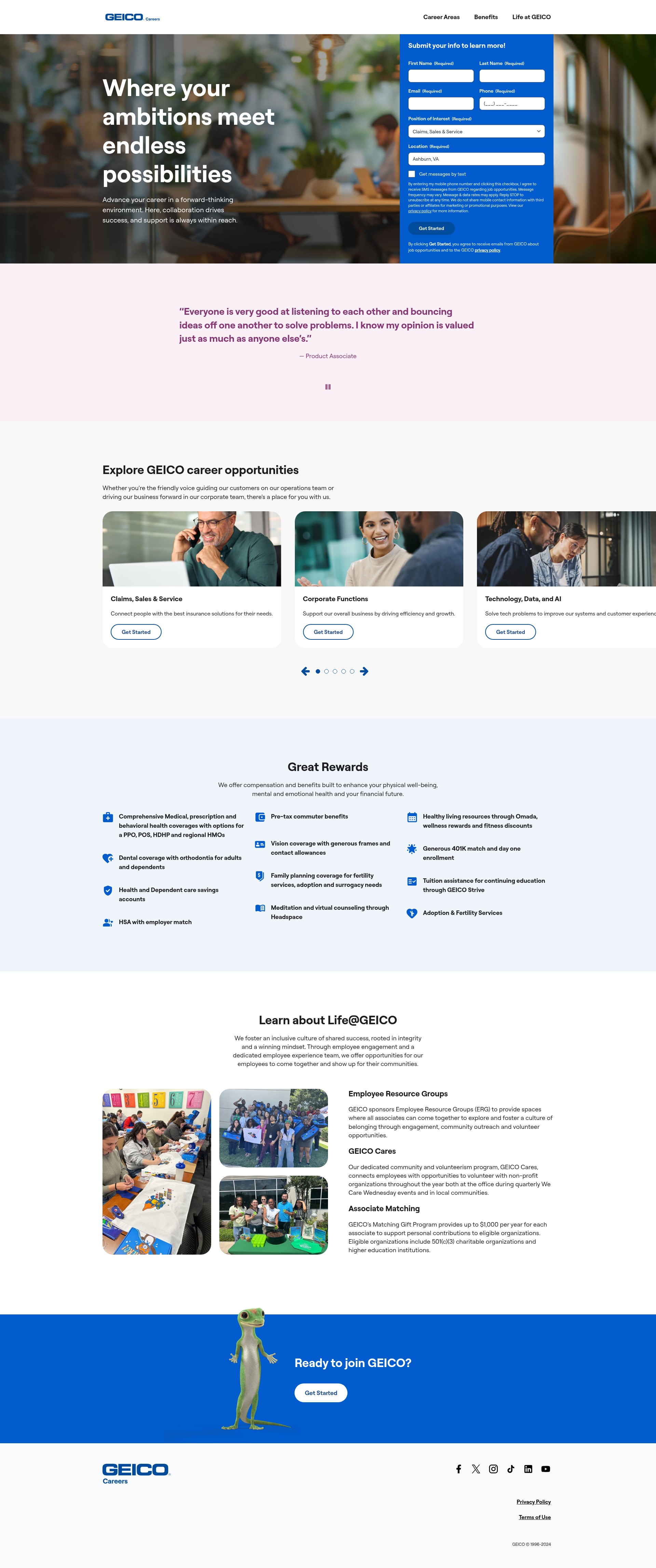 Landing Page
