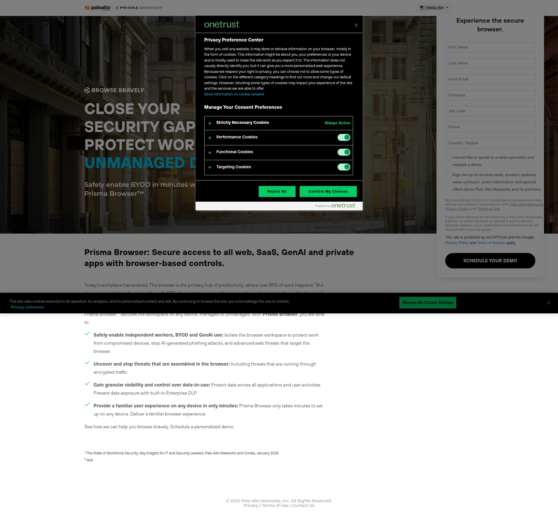 Landing Page