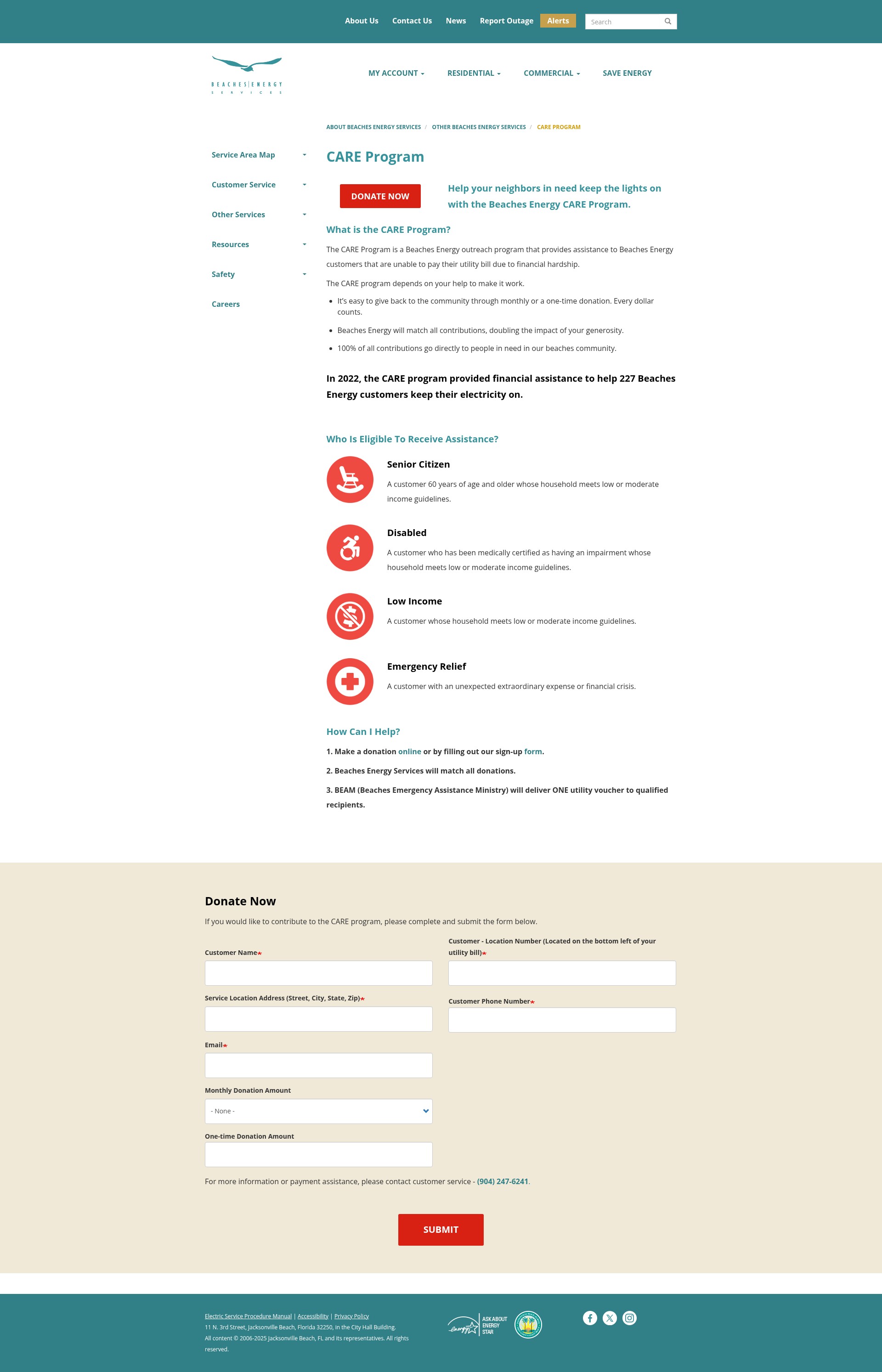 Landing Page