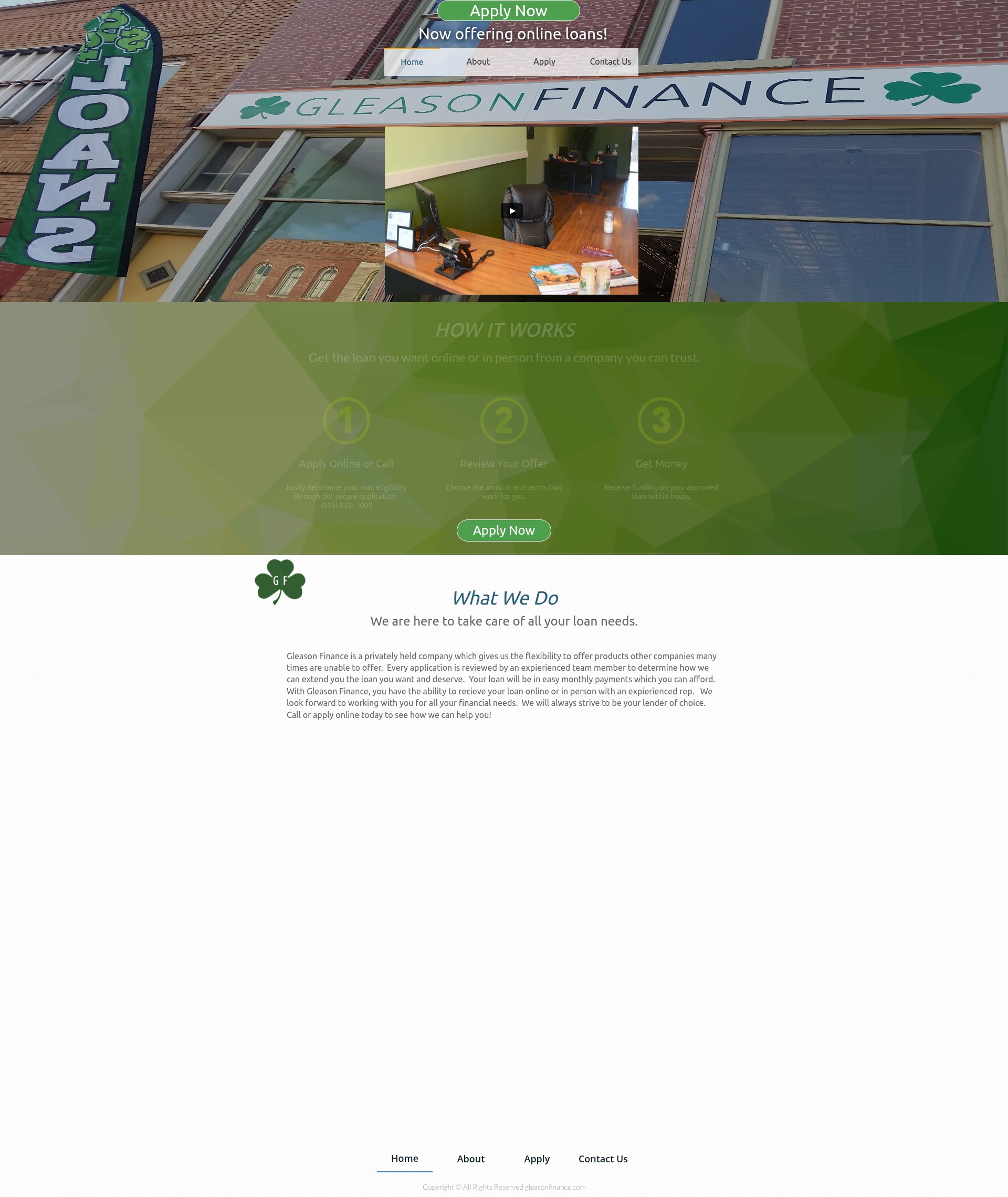 Landing Page