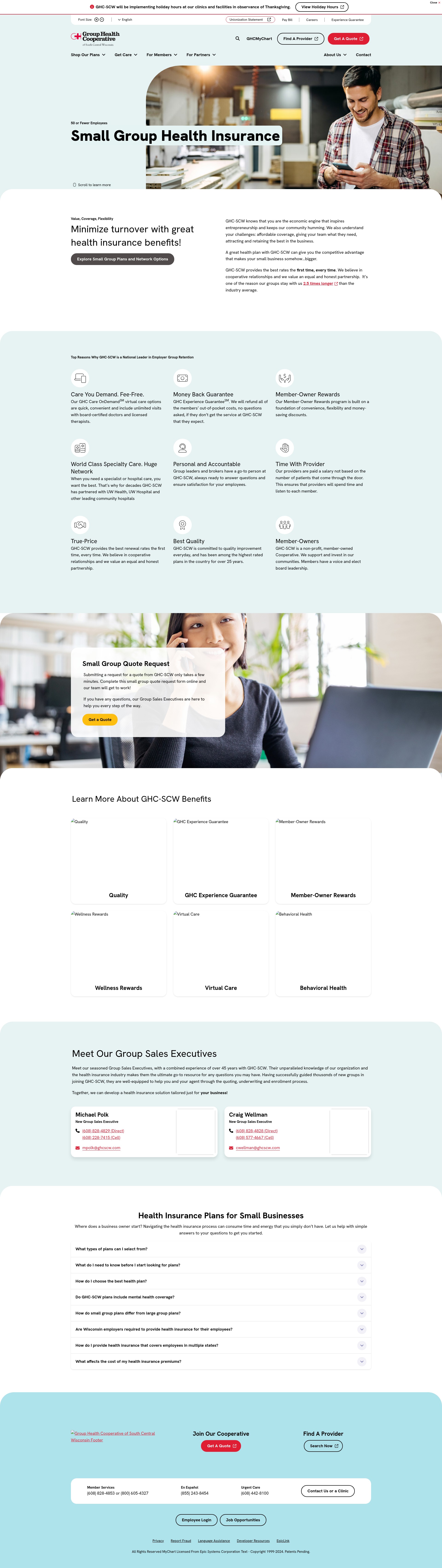 Landing Page