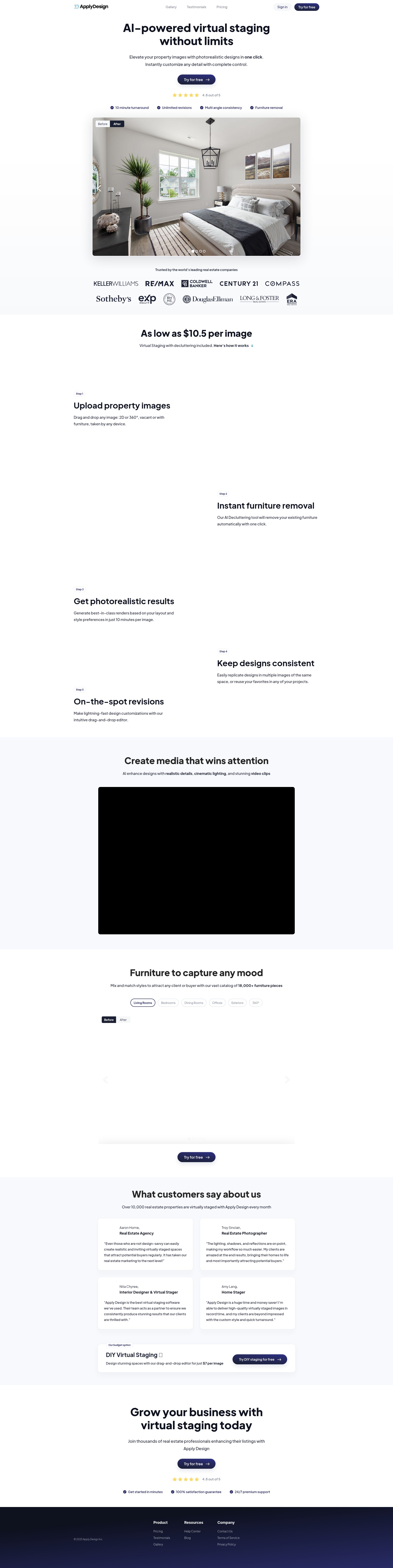 Landing Page
