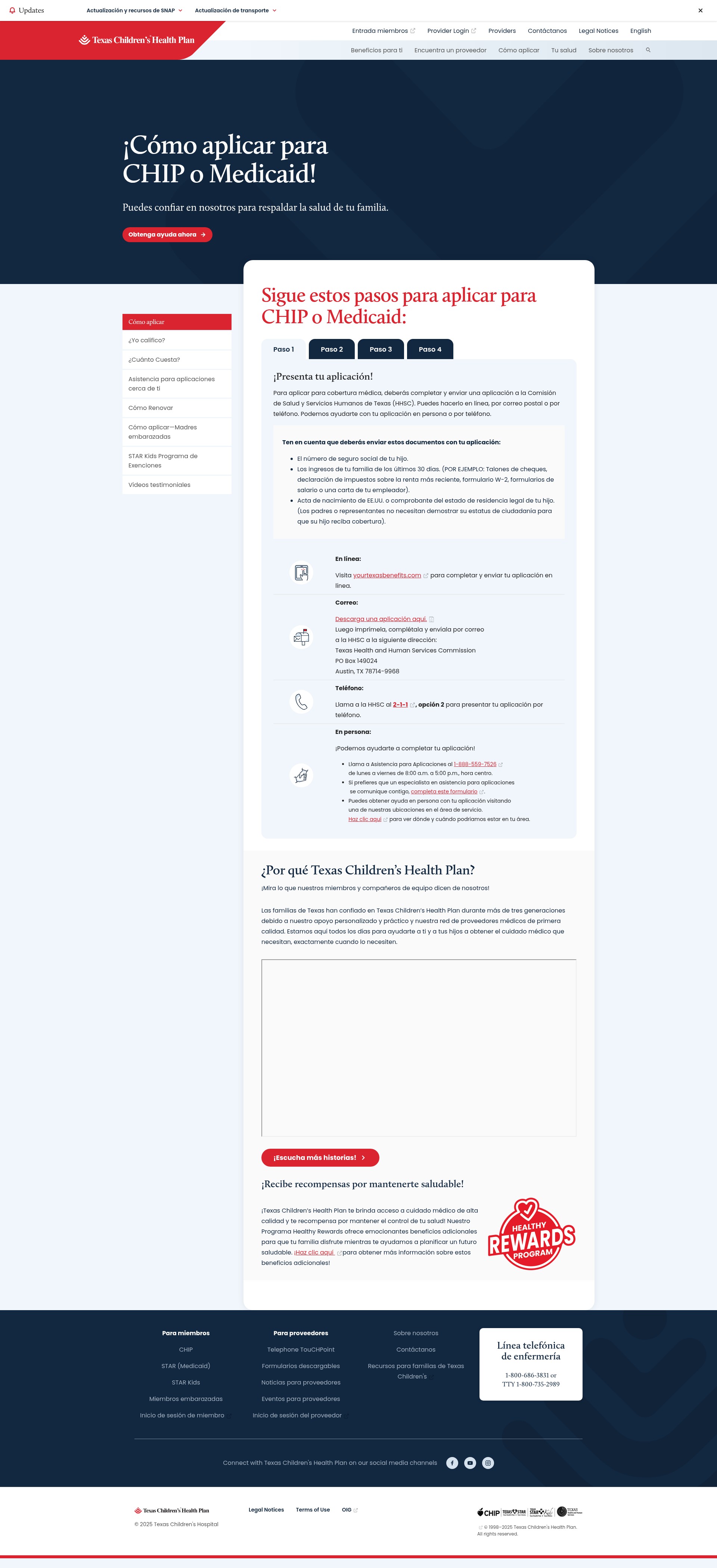 Landing Page