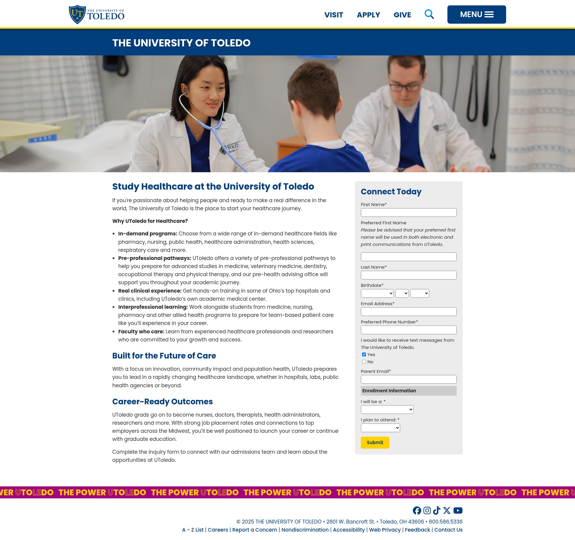 Landing Page