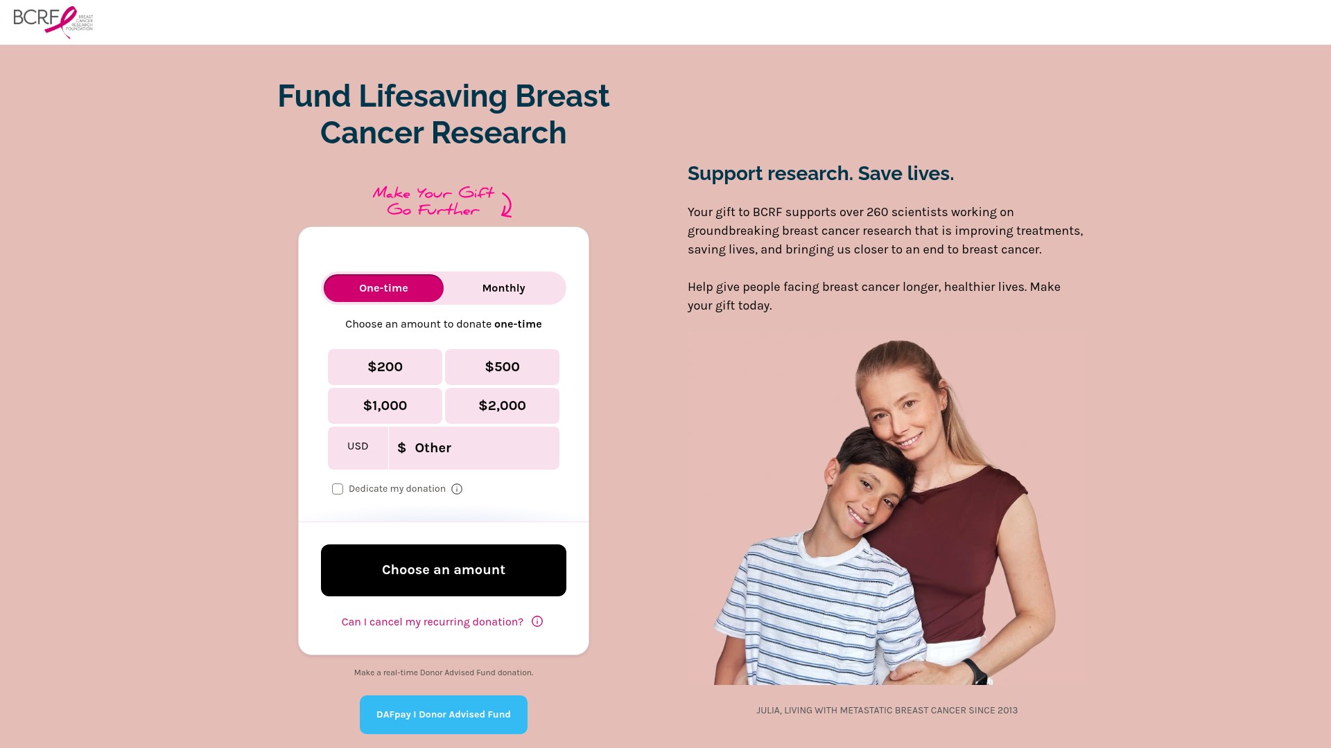 Landing Page