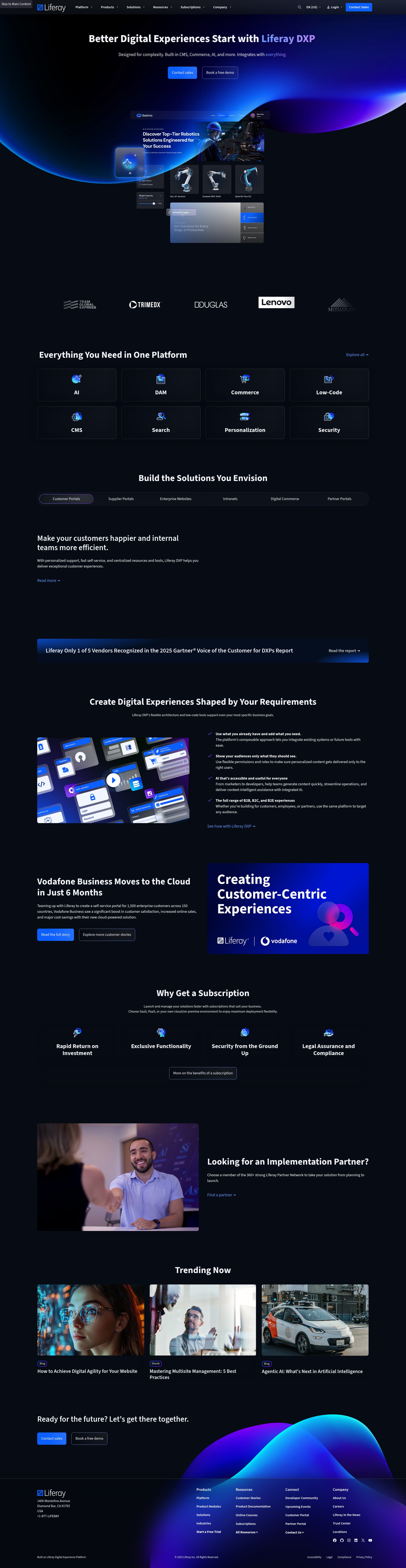 Landing Page
