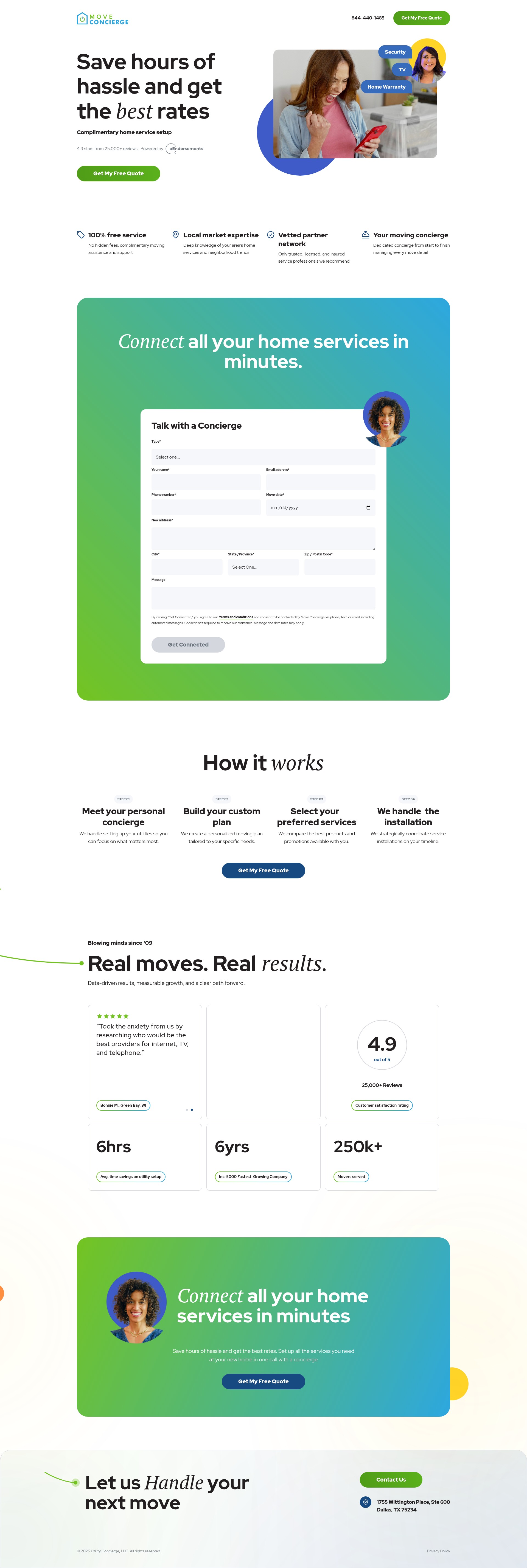Landing Page