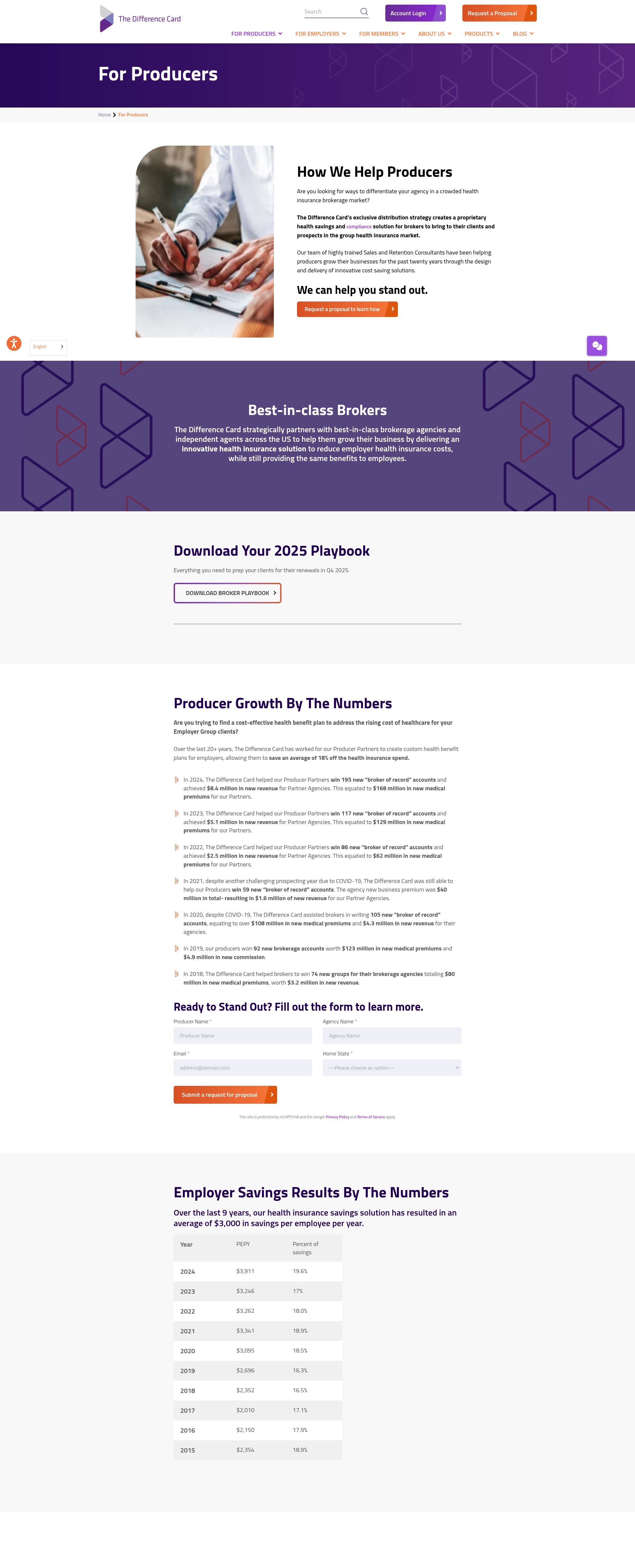 Landing Page