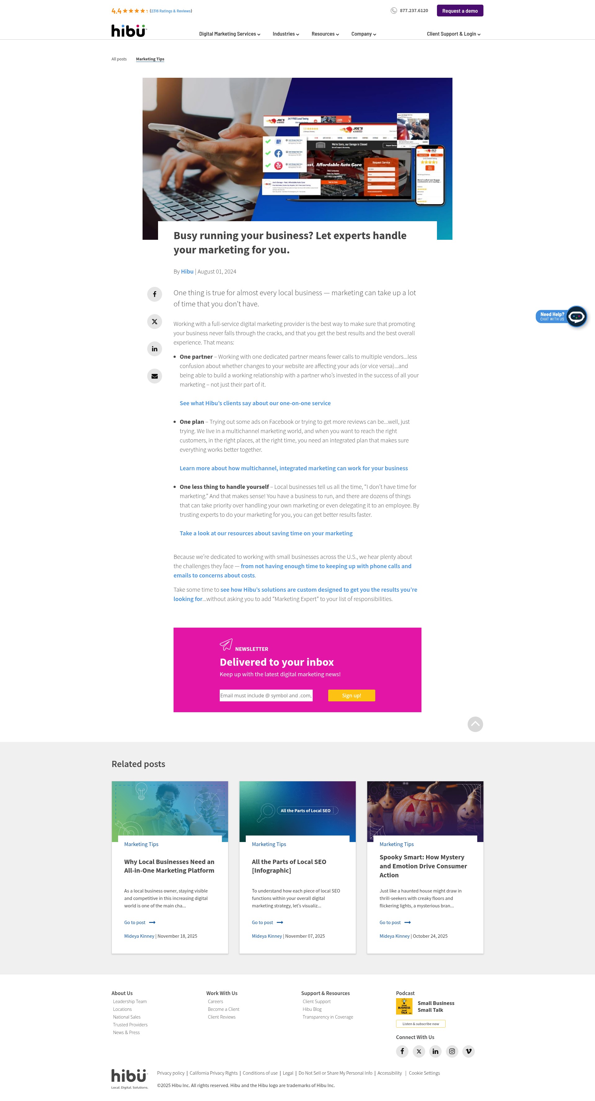 Landing Page