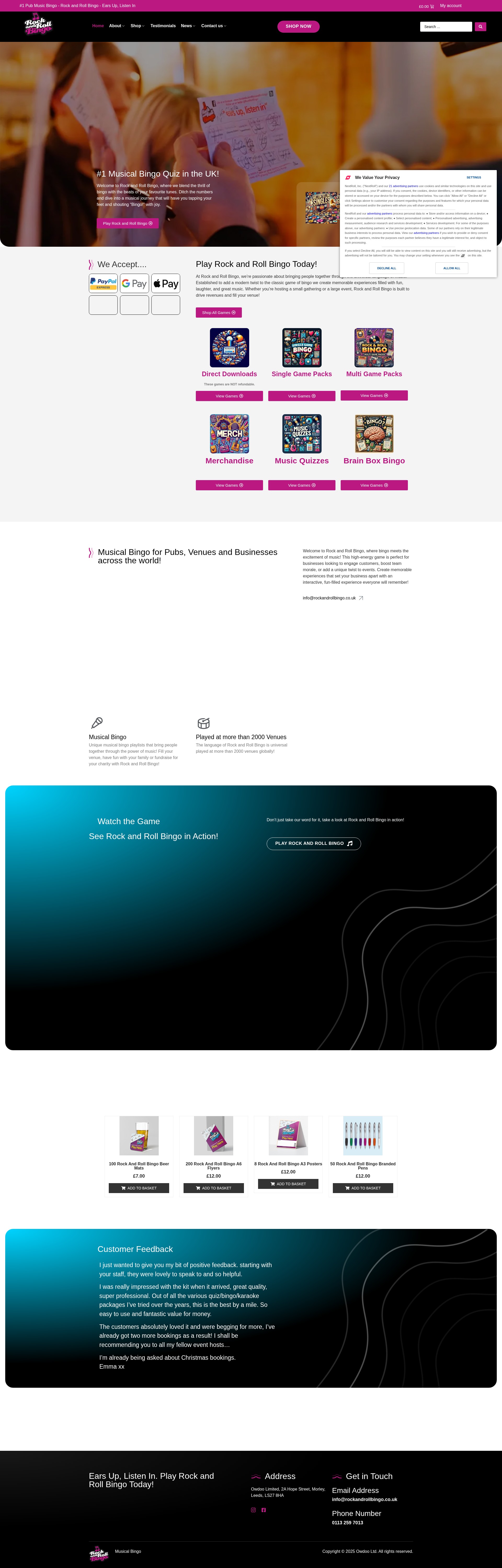 Landing Page