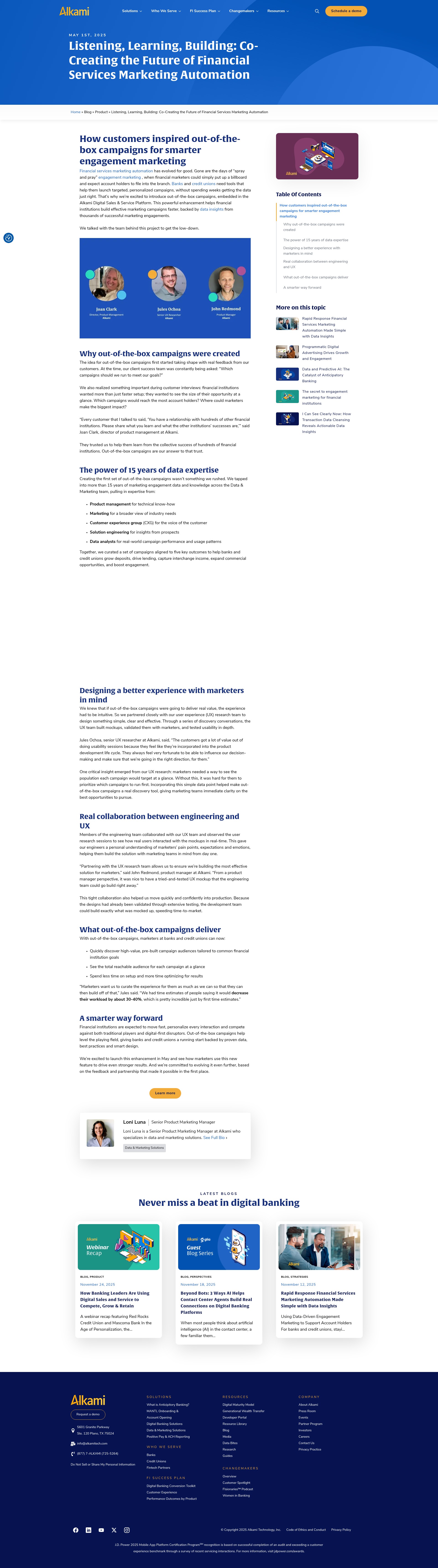 Landing Page