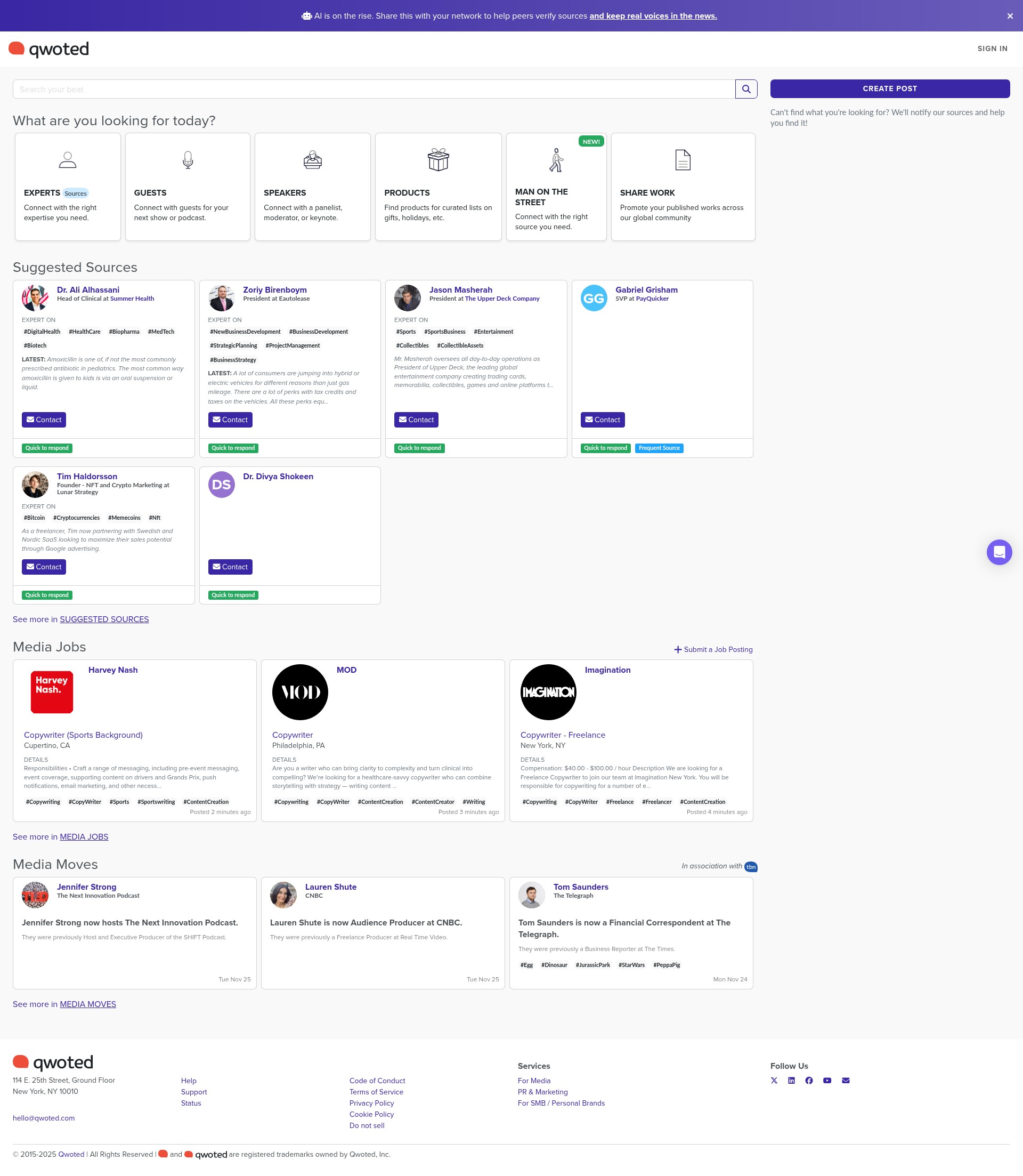 Landing Page