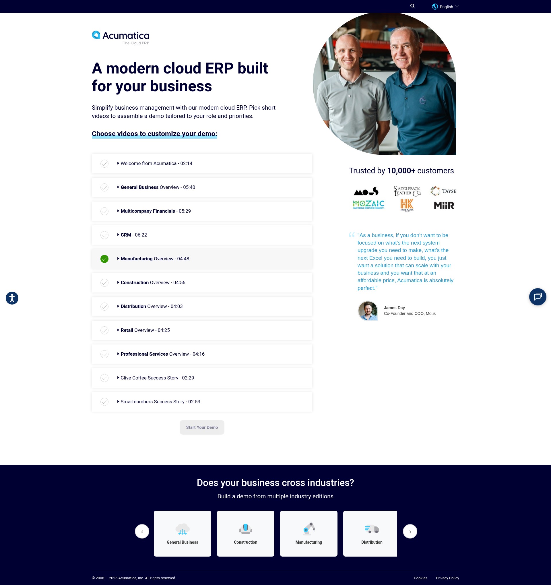 Landing Page