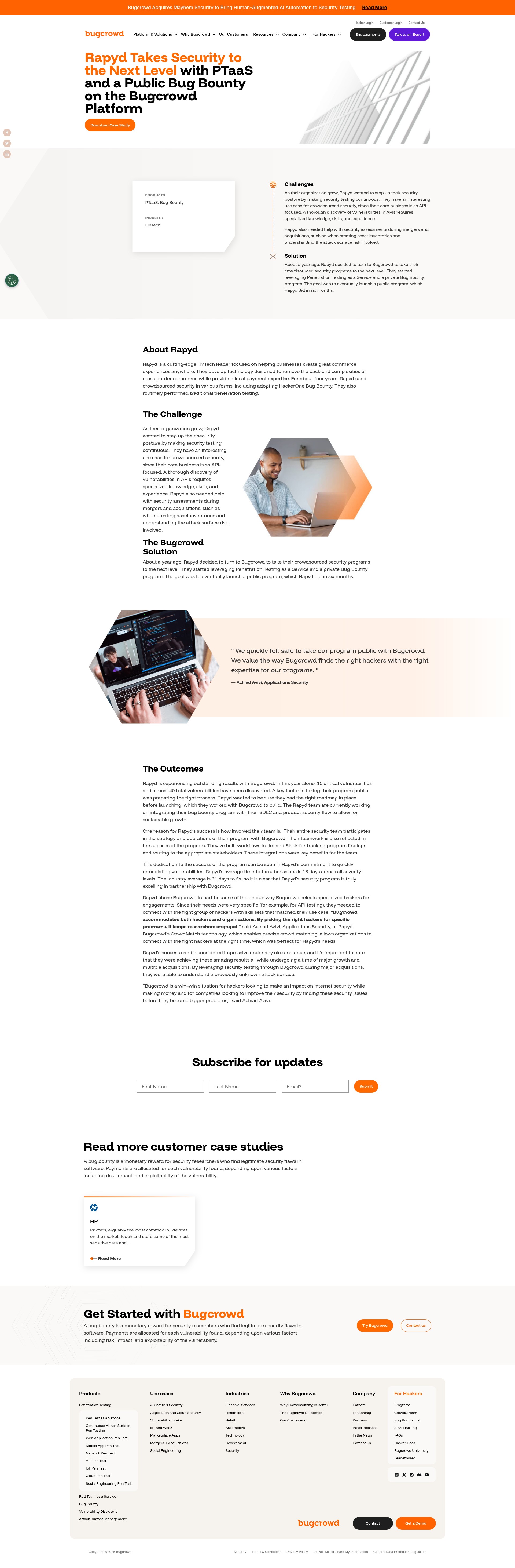 Landing Page