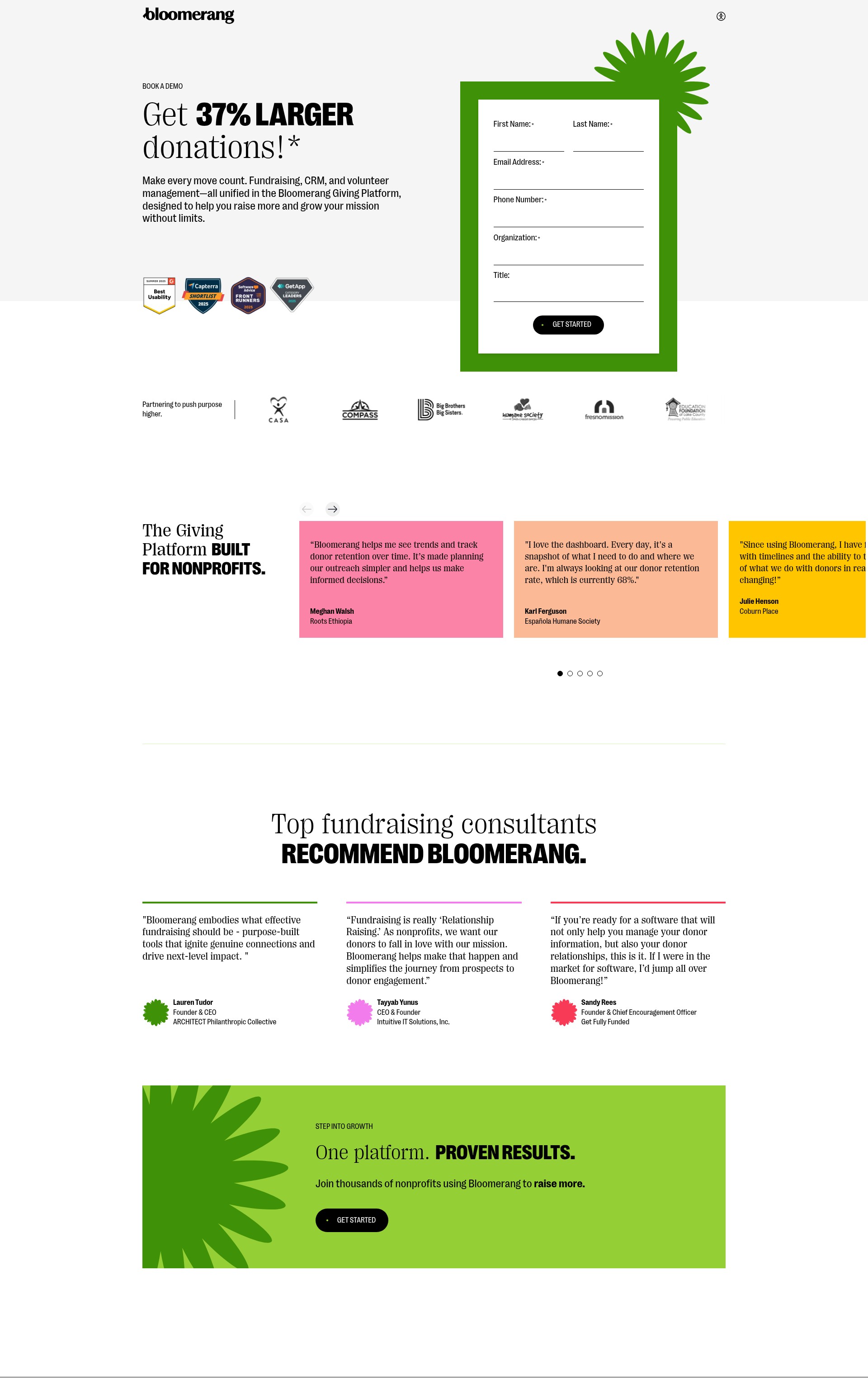 Landing Page