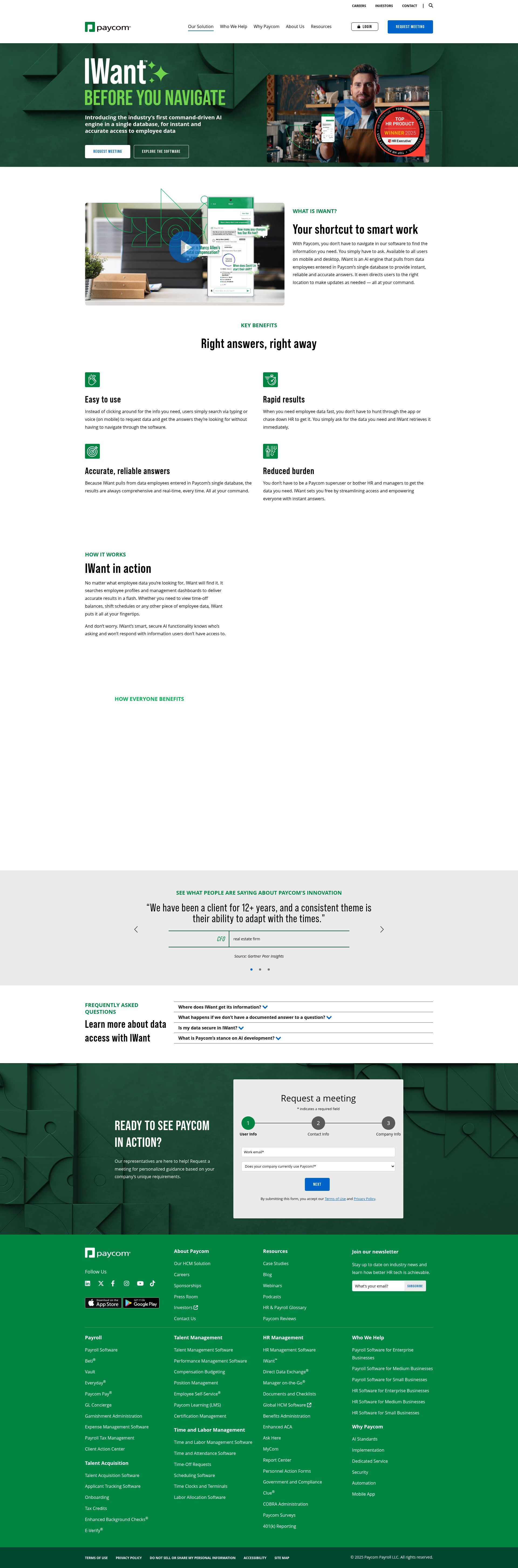 Landing Page