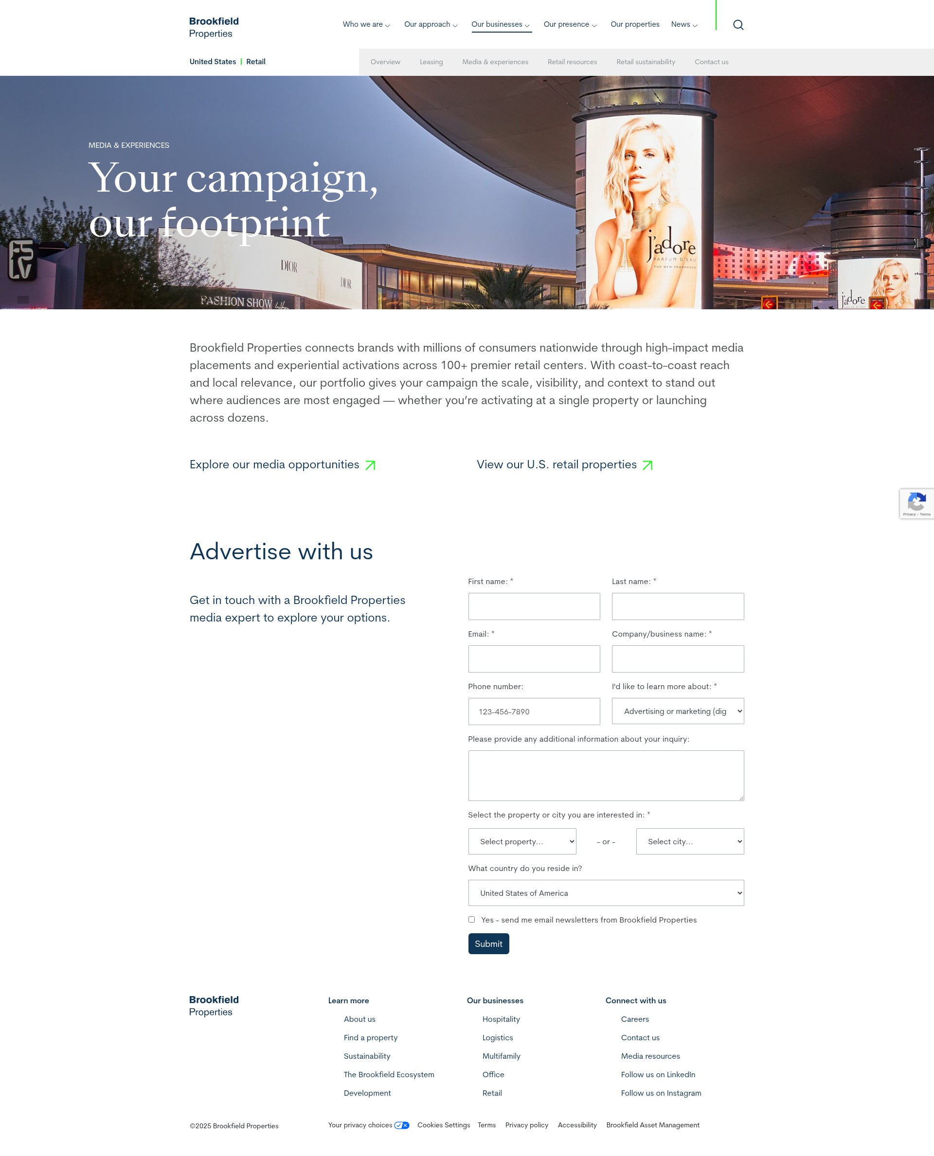 Landing Page