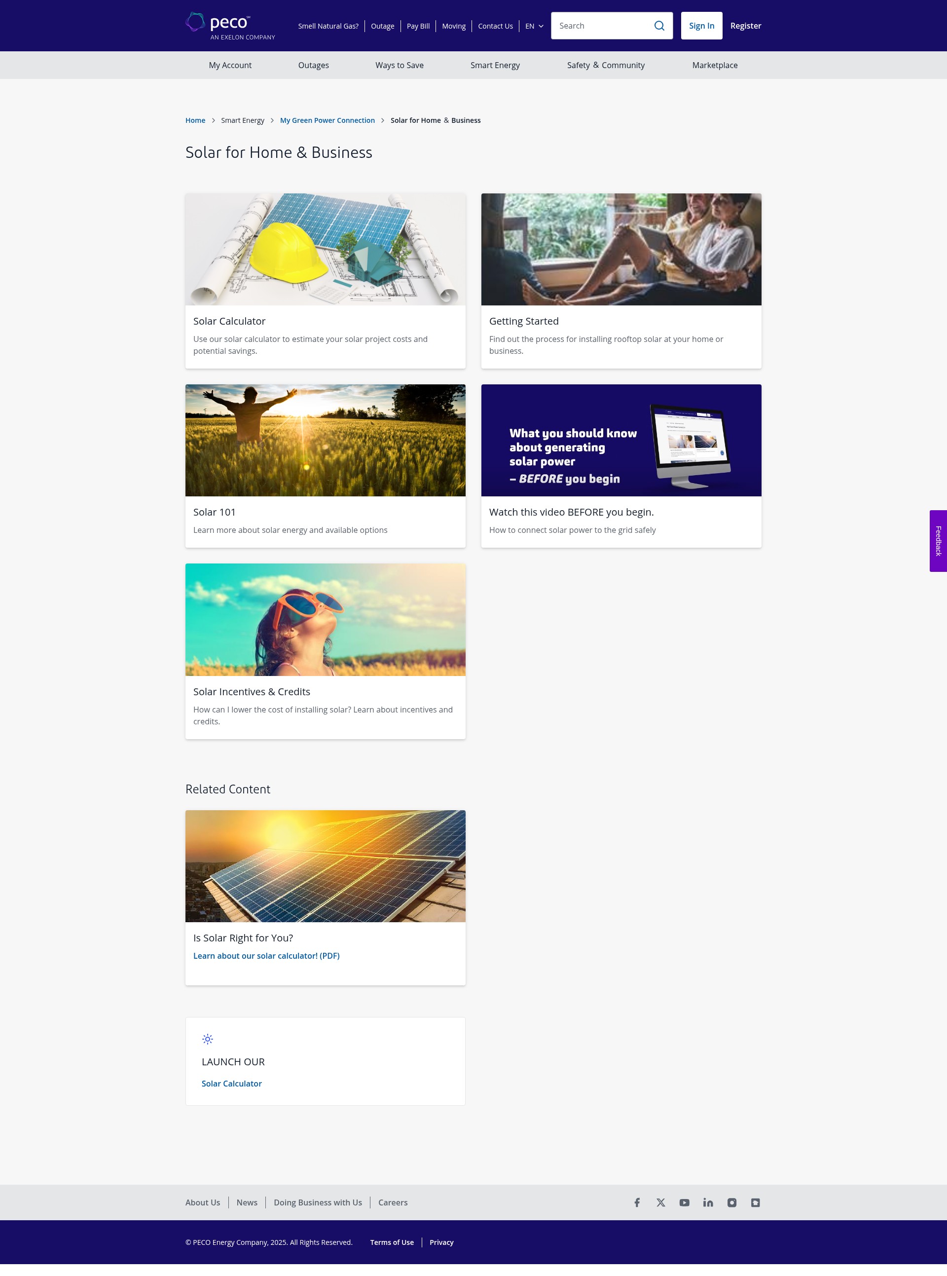 Landing Page