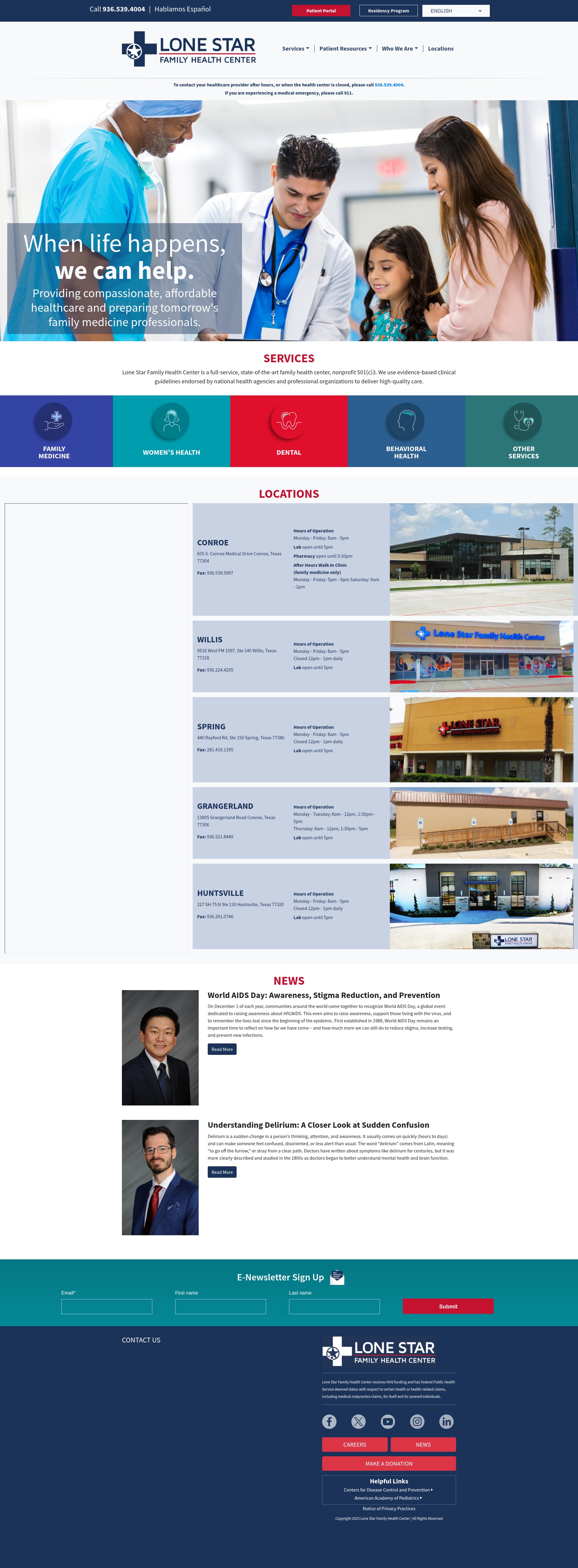 Landing Page