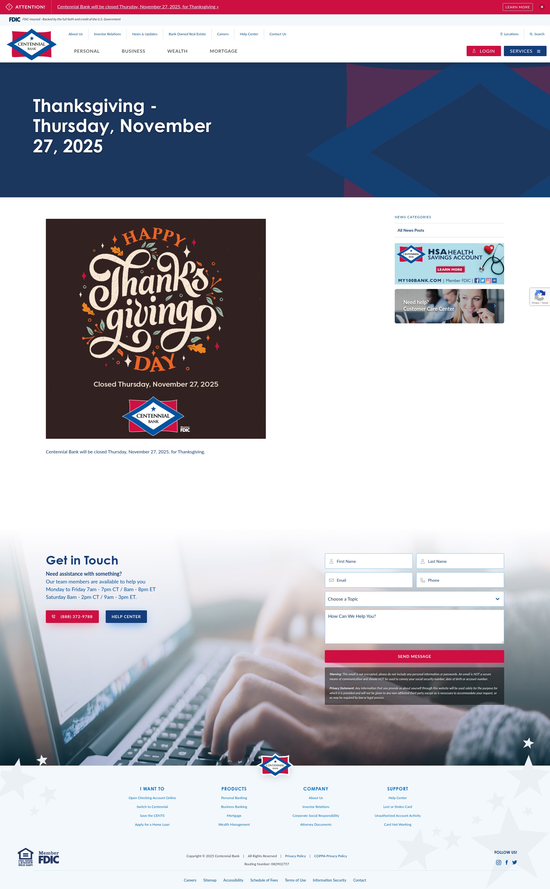 Landing Page