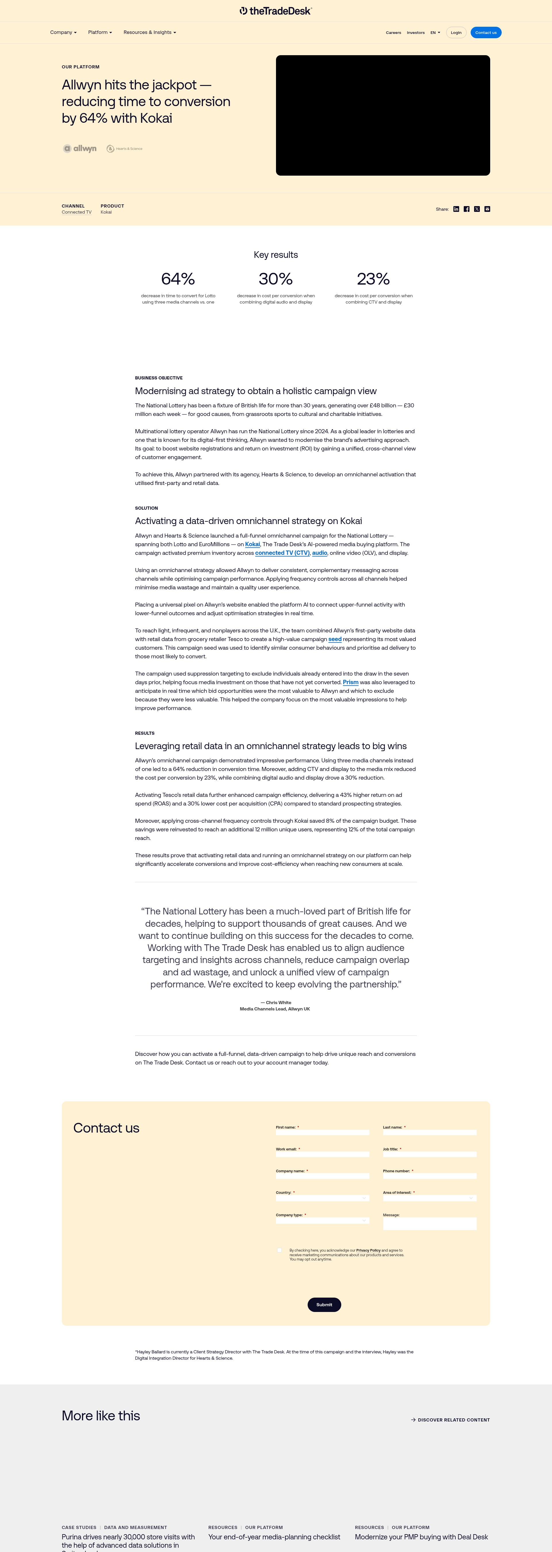 Landing Page